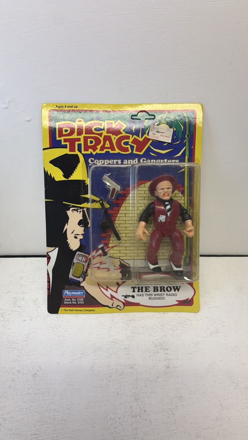Playmates Dick Tracy Figure Coppers and Gangsters The Brow