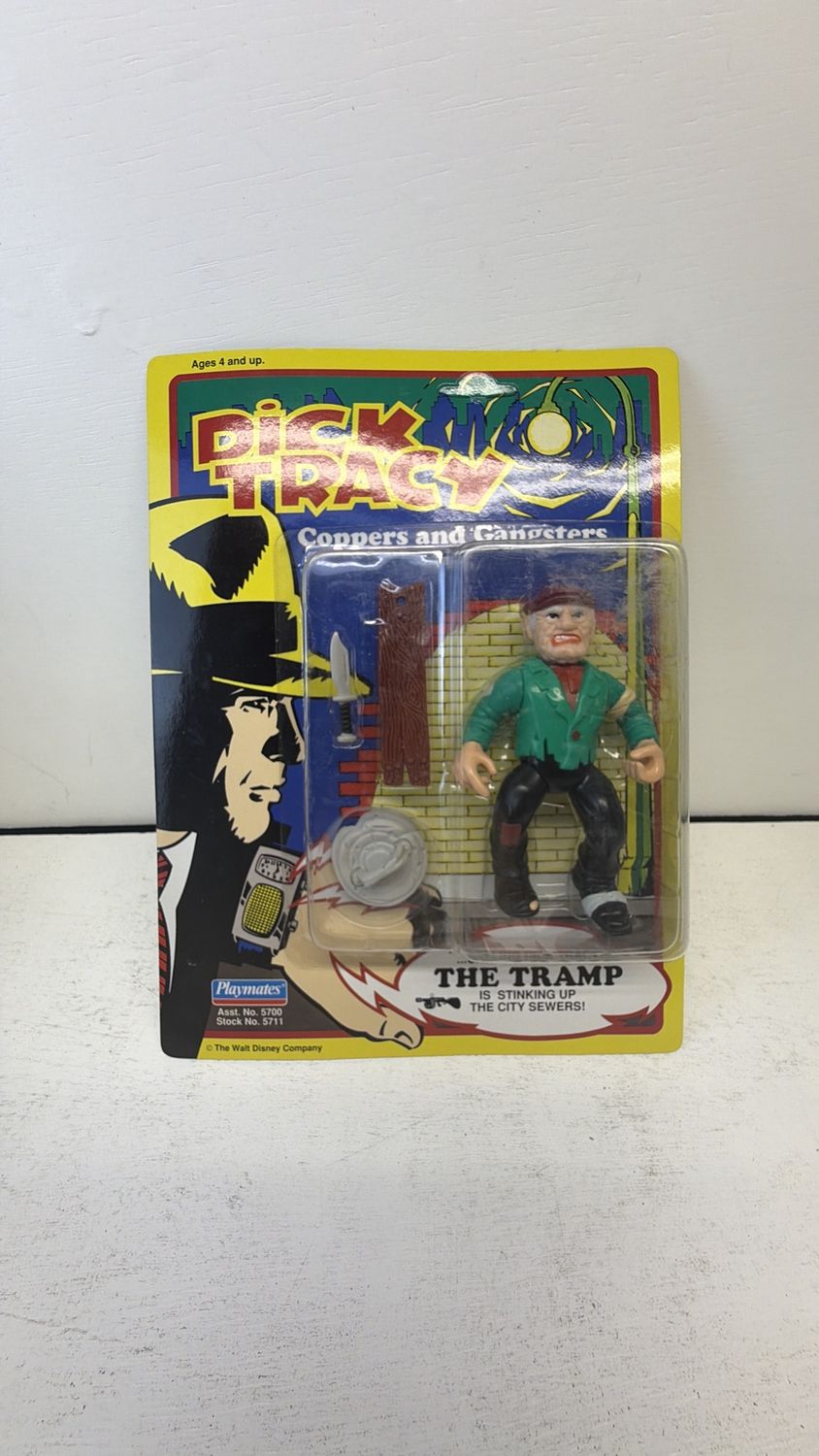 Playmates Dick Tracy Figure Coppers and Gangsters The Tramp