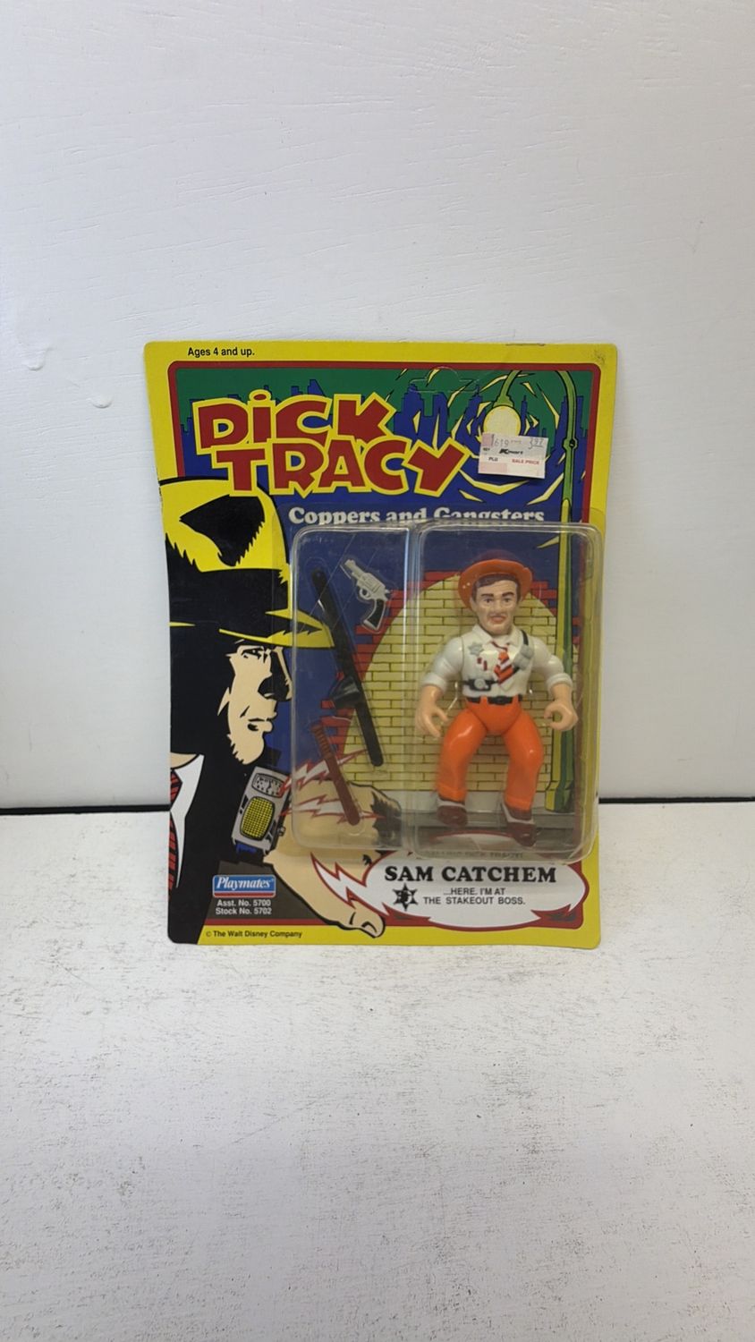 Playmates Dick Tracy Figure Coppers and Gangsters Sam Catchem