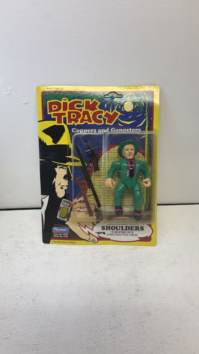Playmates Dick Tracy Figure Coppers and Gangsters Shoulders