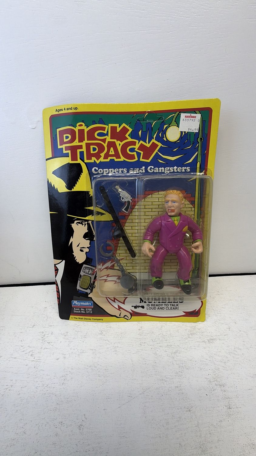 Playmates Dick Tracy Figure Coppers and Gangsters Mumbles