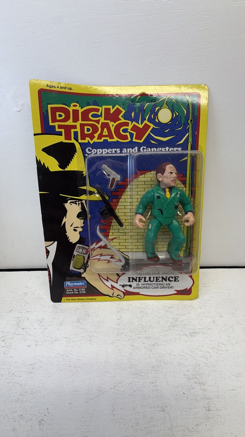 Playmates Dick Tracy Figure Coppers and Gangsters Influence