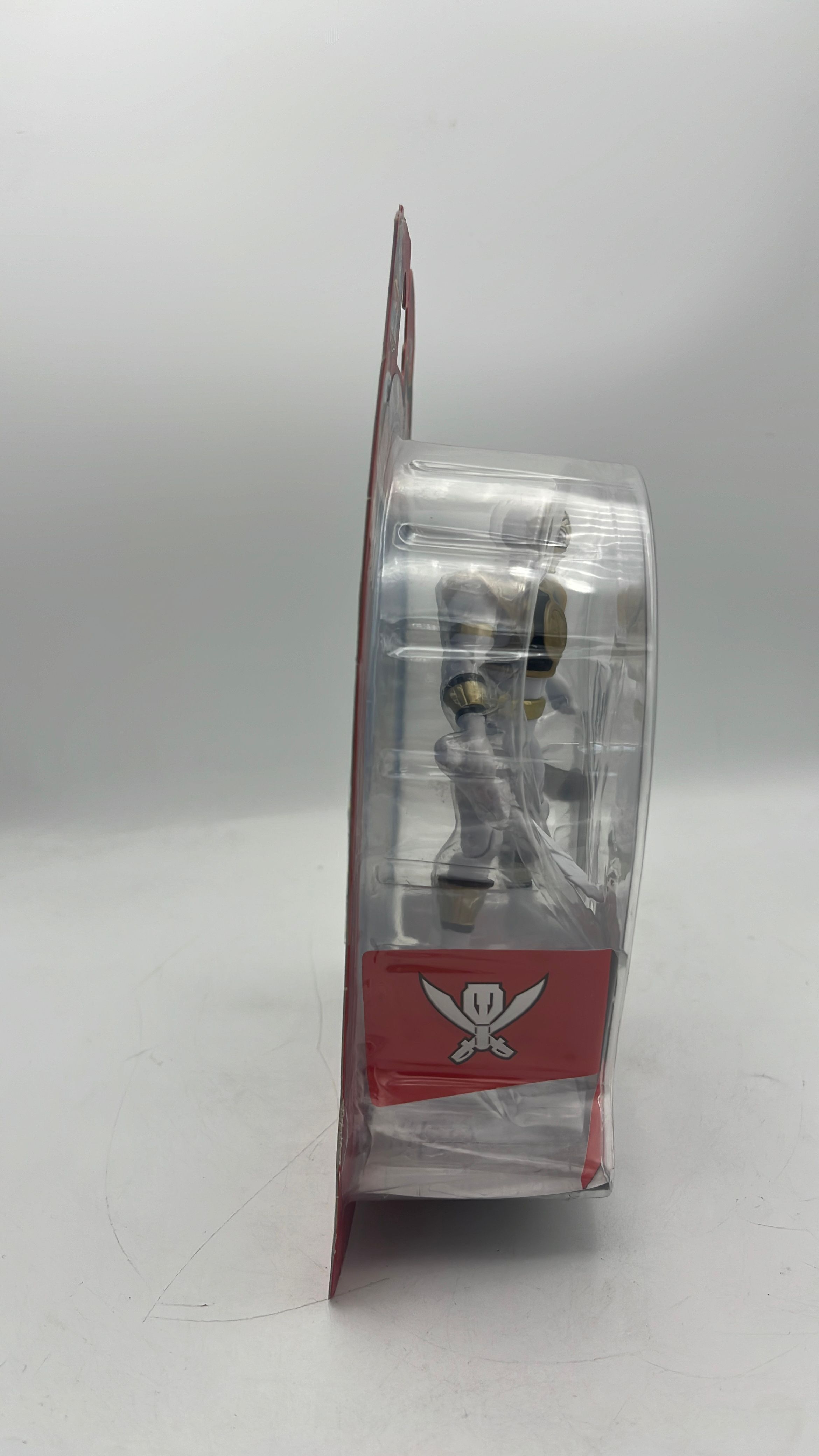 Bandai Power Rangers Super Megaforce Mighty Morphin White Ranger Figure 2014 view 4