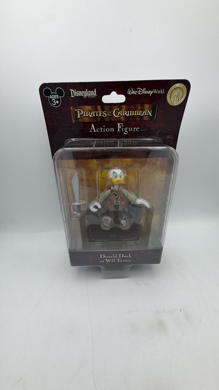 Disney Figure Pirates of the Caribbean Donald Duck as Will Turner