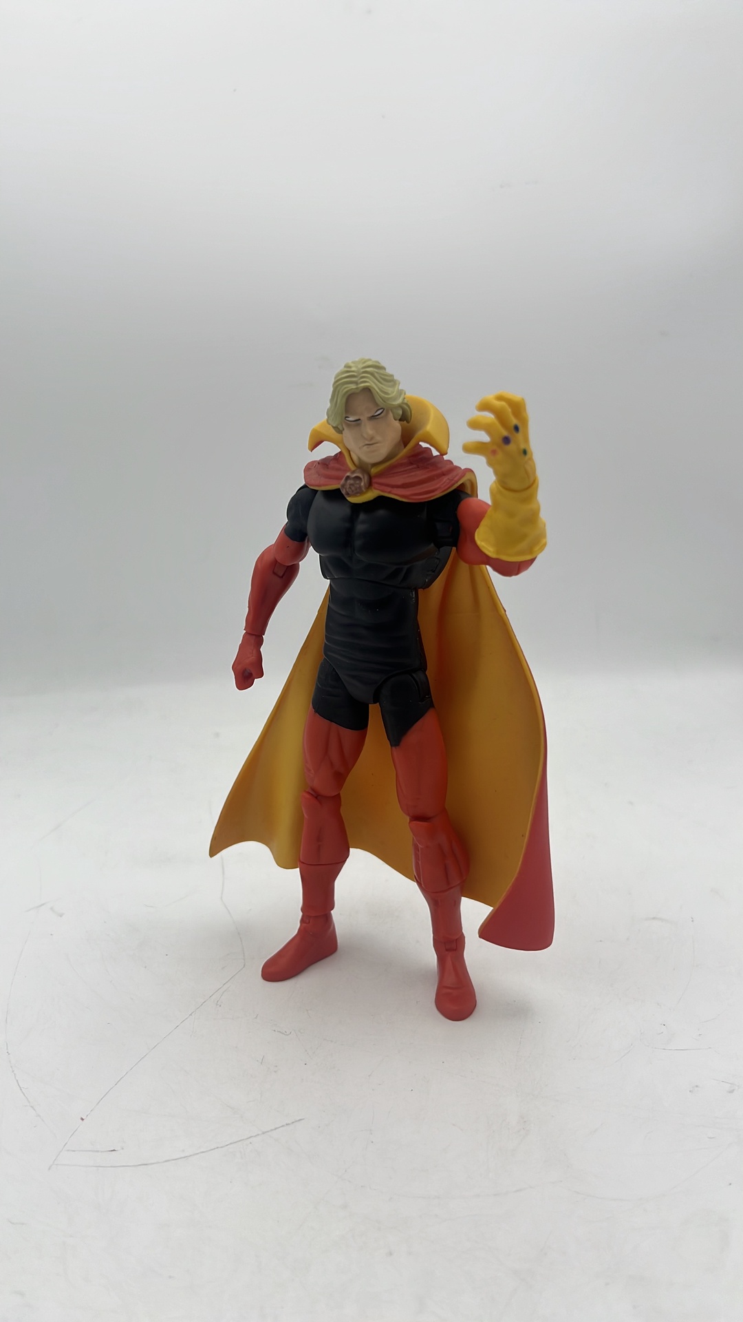 Hasbro Marvel Legends Adam Warlock Figure 2008 (used) Missing Staff