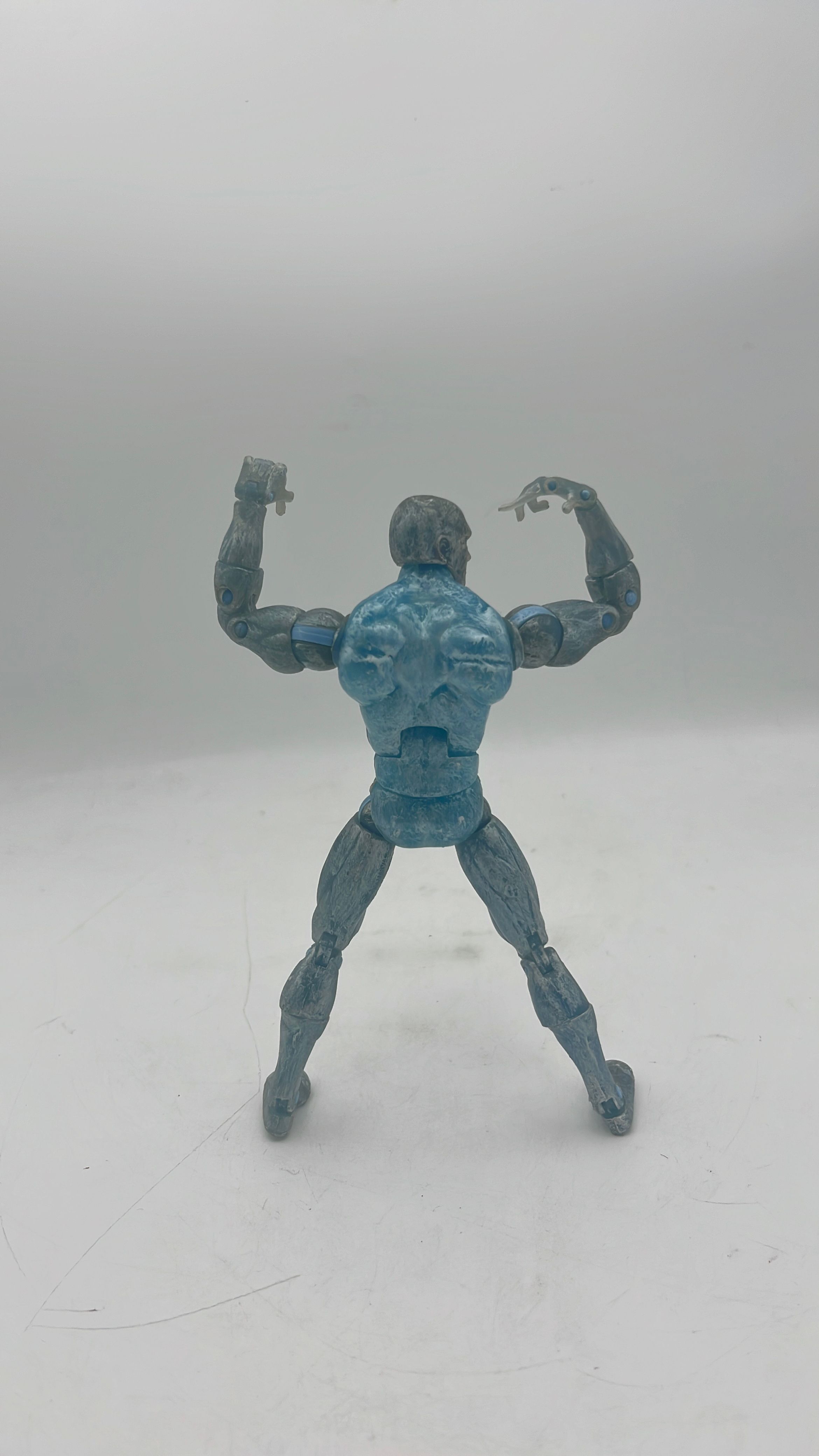 Toy Biz Marvel Legends Classics Iceman Figure 2006 (used) view 3