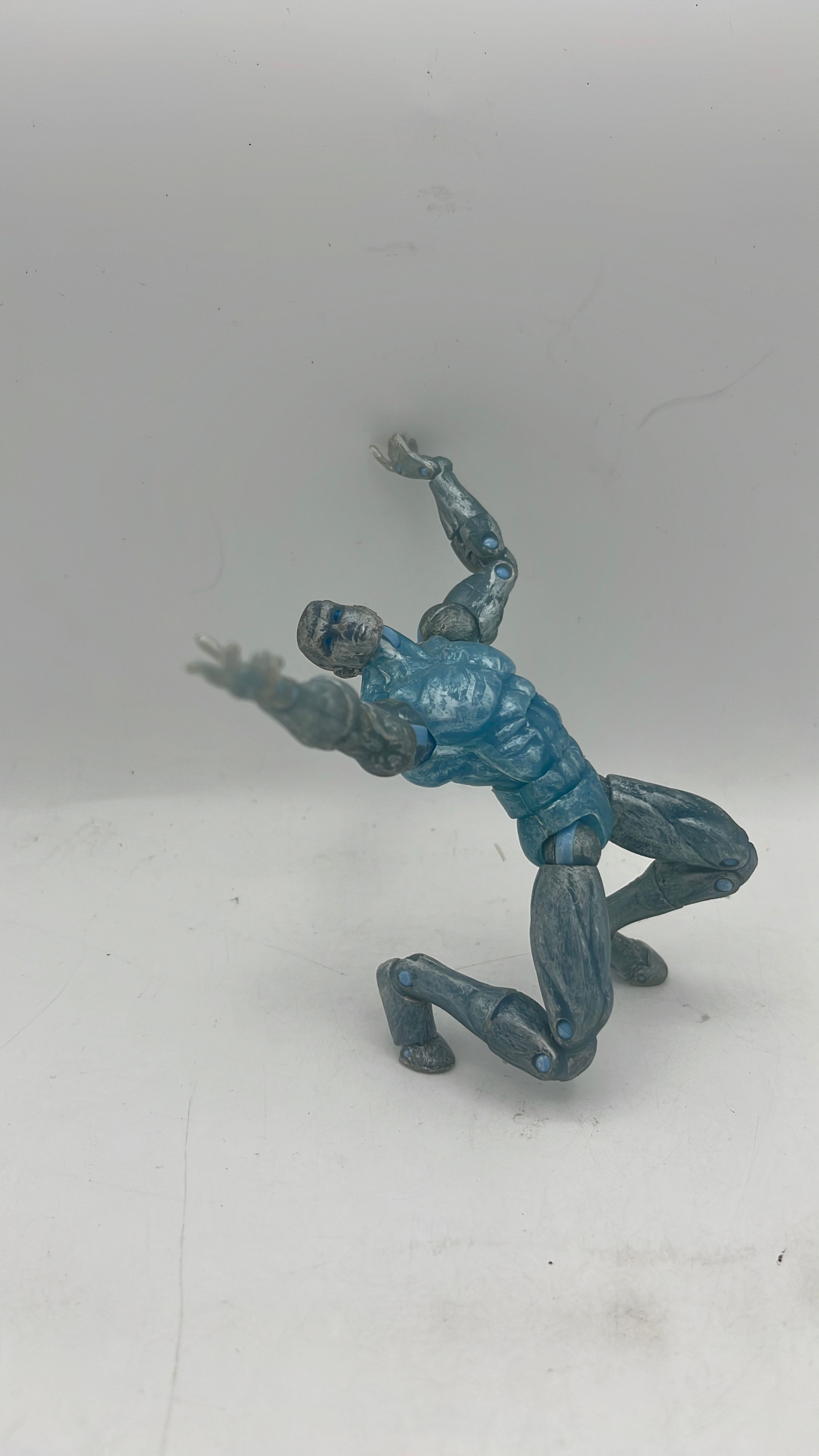 Toy Biz Marvel Legends Classics Iceman Figure 2006 (used) view 4