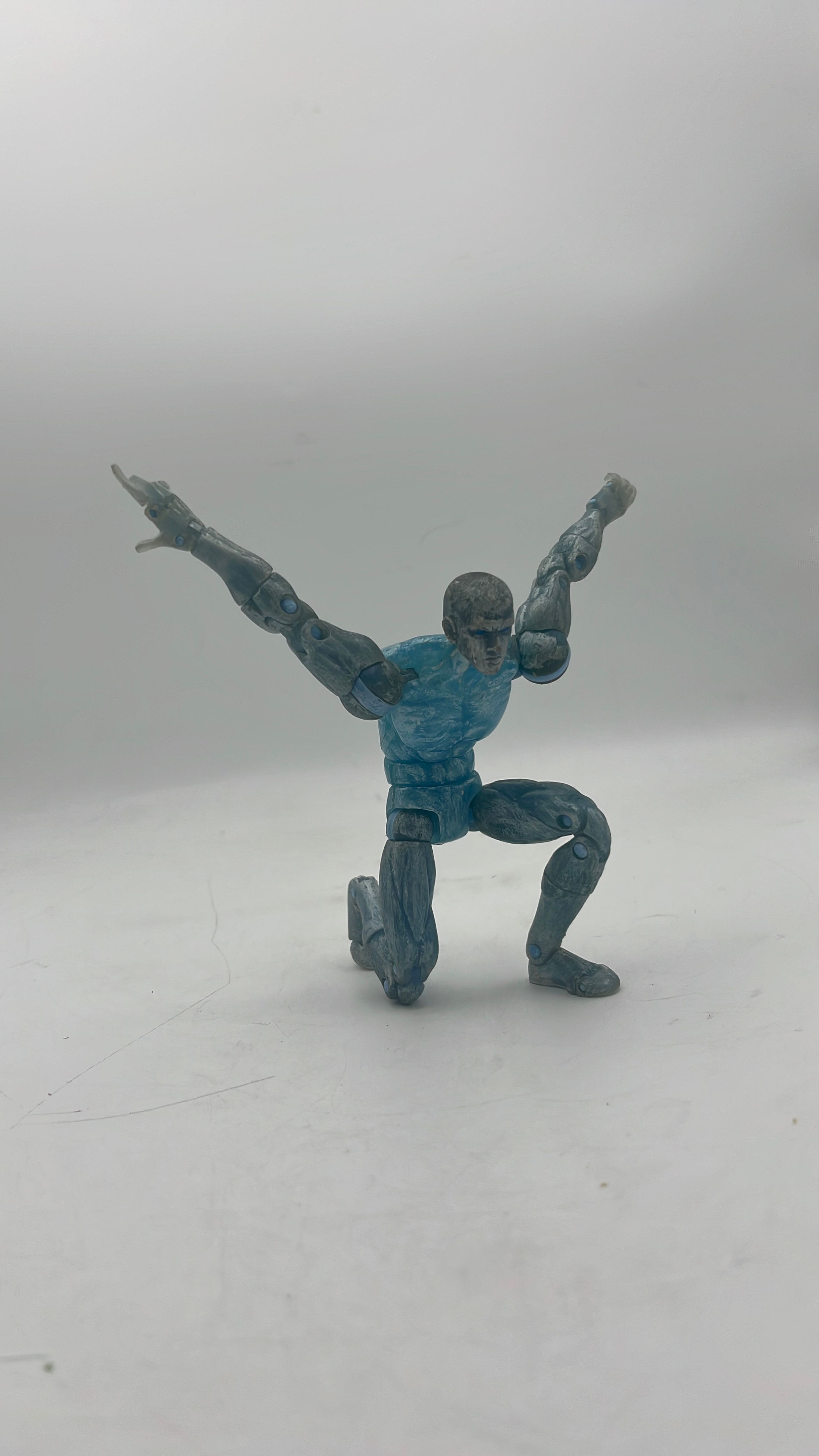 Toy Biz Marvel Legends Classics Iceman Figure 2006 (used) view 5