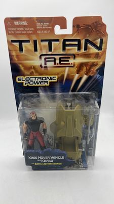 Hasbro Titan A.E. X200 Hover Vehicle And Korso Figure 2000