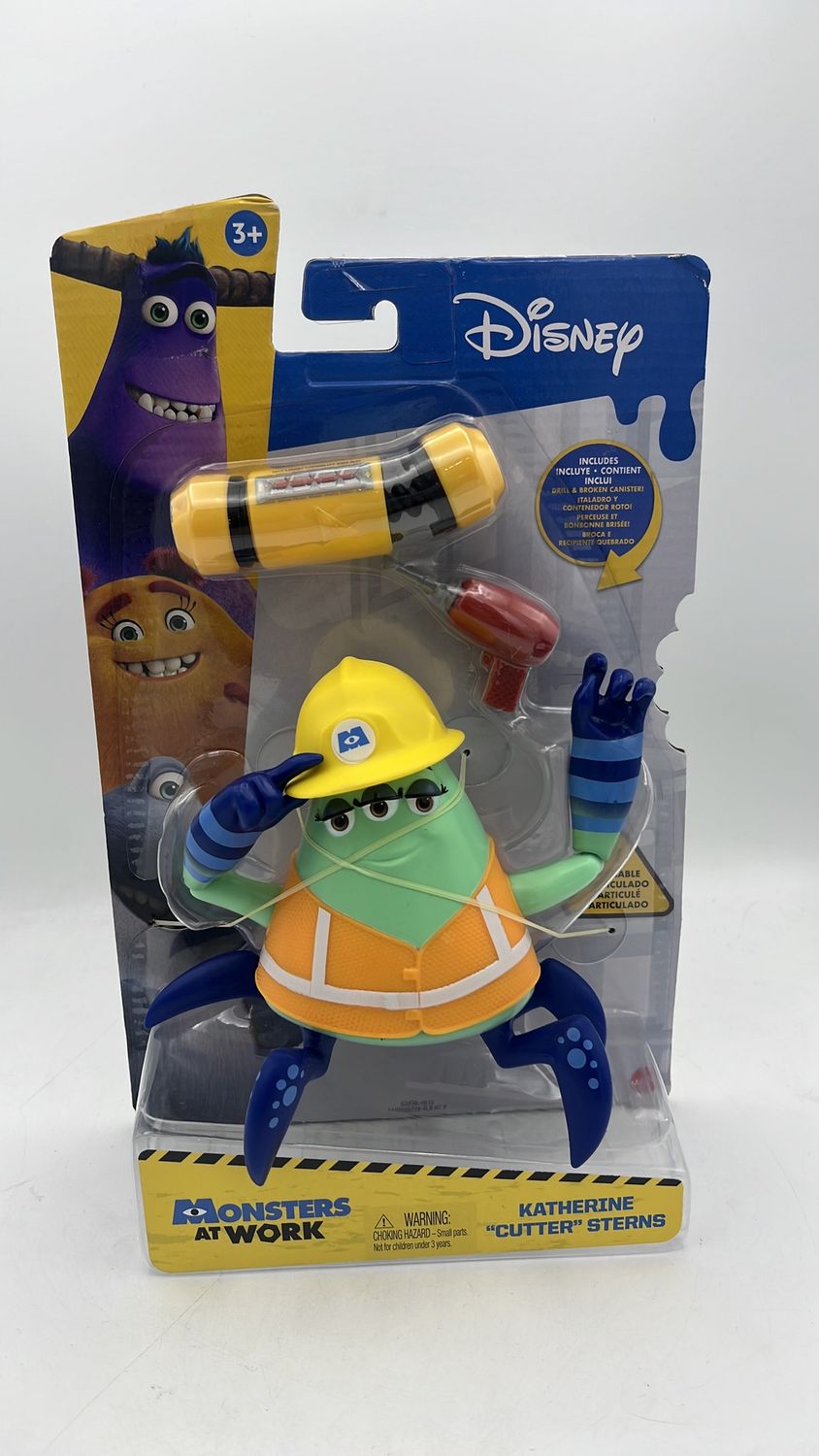 Mattel Monsters At Work Katherine “Cutter” Sterns Figure 2020
