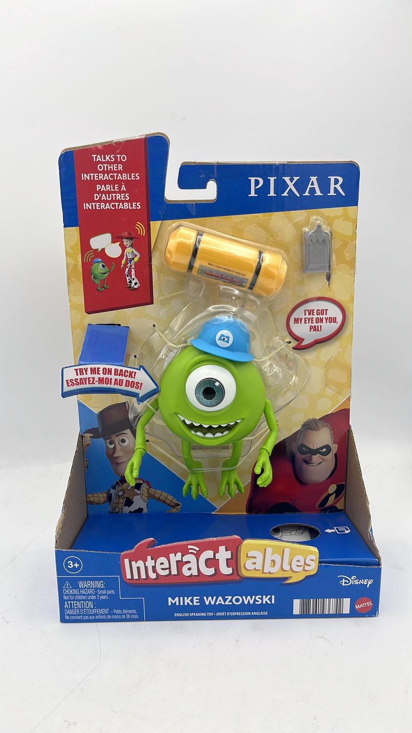Mattel Pixar InteractAbles Mike Wazowski Figure 2020