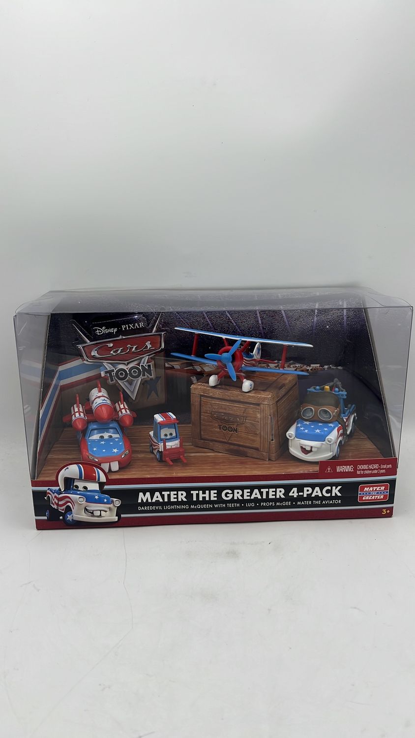 Mattel Cars Toon Mater The Greater 4-Pack 2009