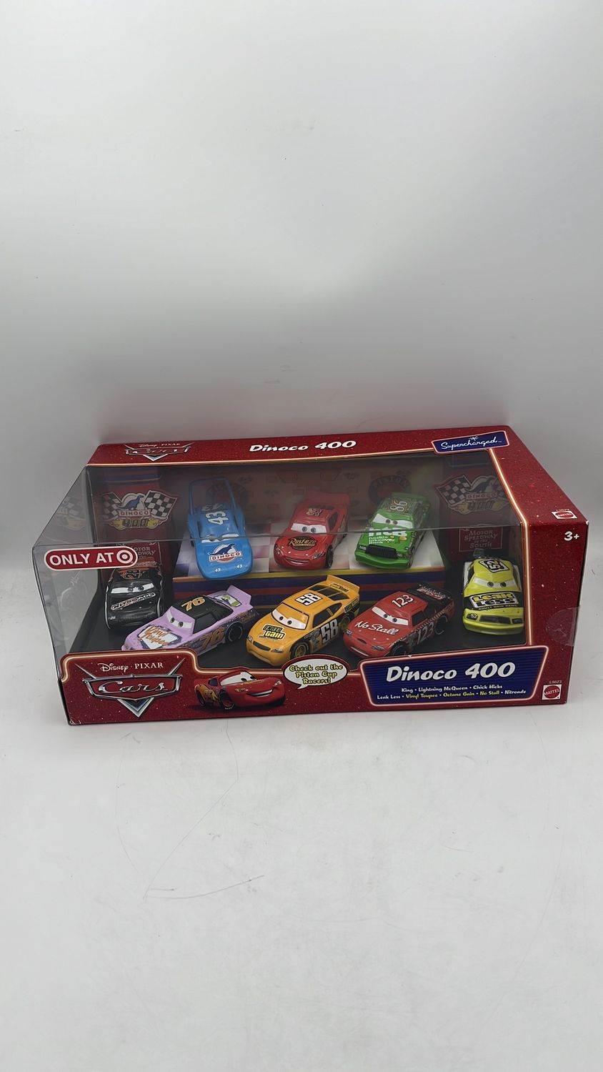 Mattel Cars Dinoco 400 Diecast Cars 8-Pack 2019