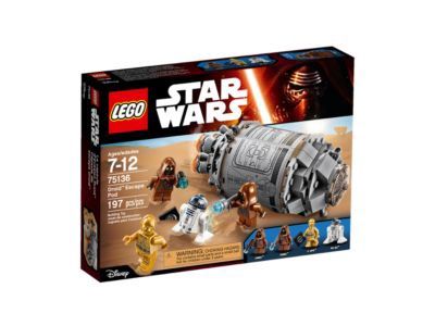 Lego 75136 Star Wars Droid Escape Pod 2016