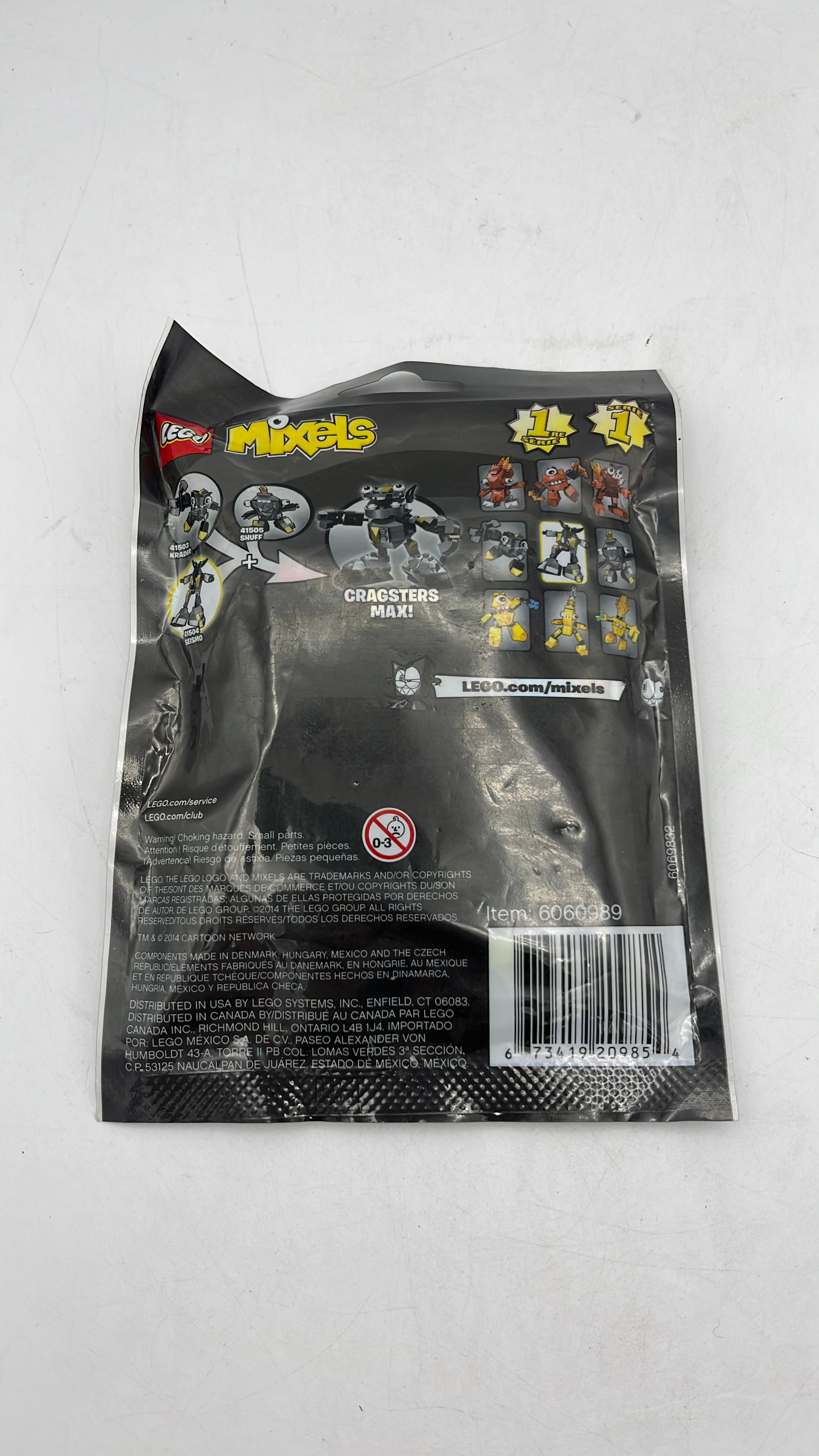 Lego 41504 Mixels Seismo 2014 view 2