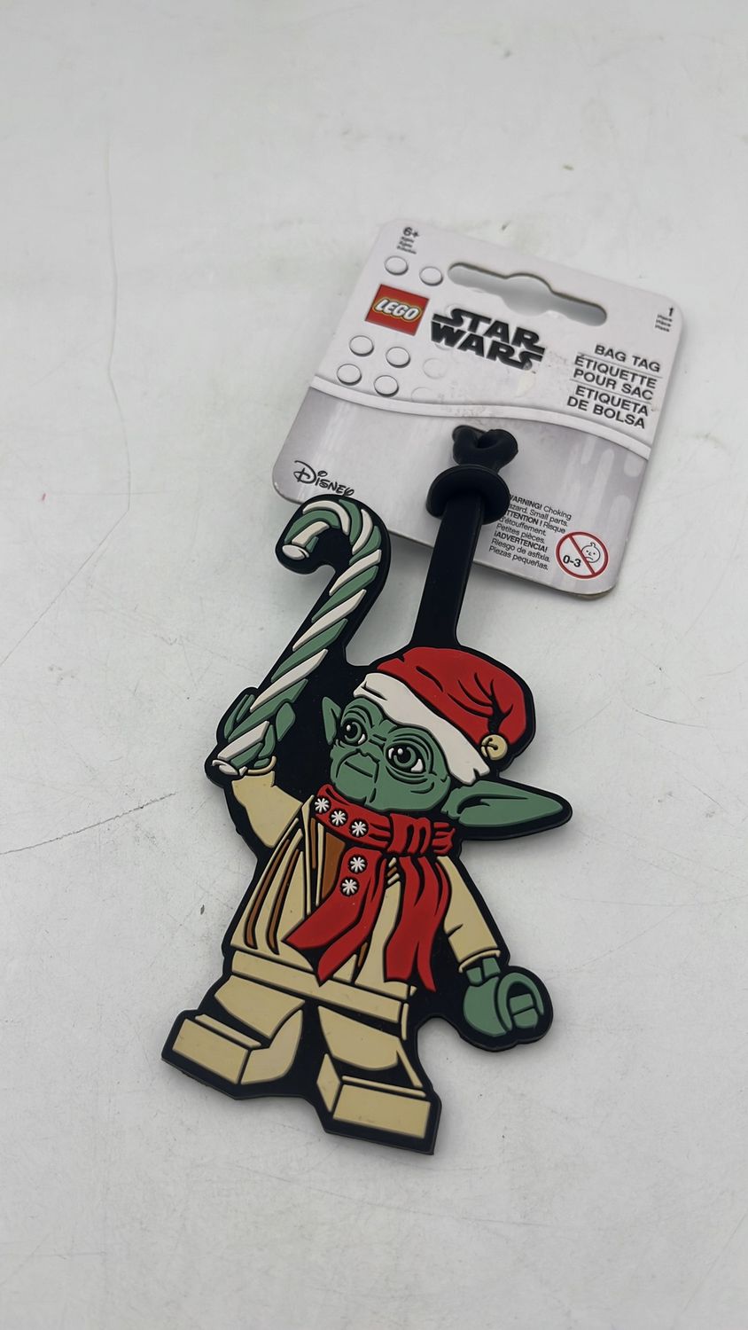 Lego Star Wars Yoda Holiday Bag Tag 2018