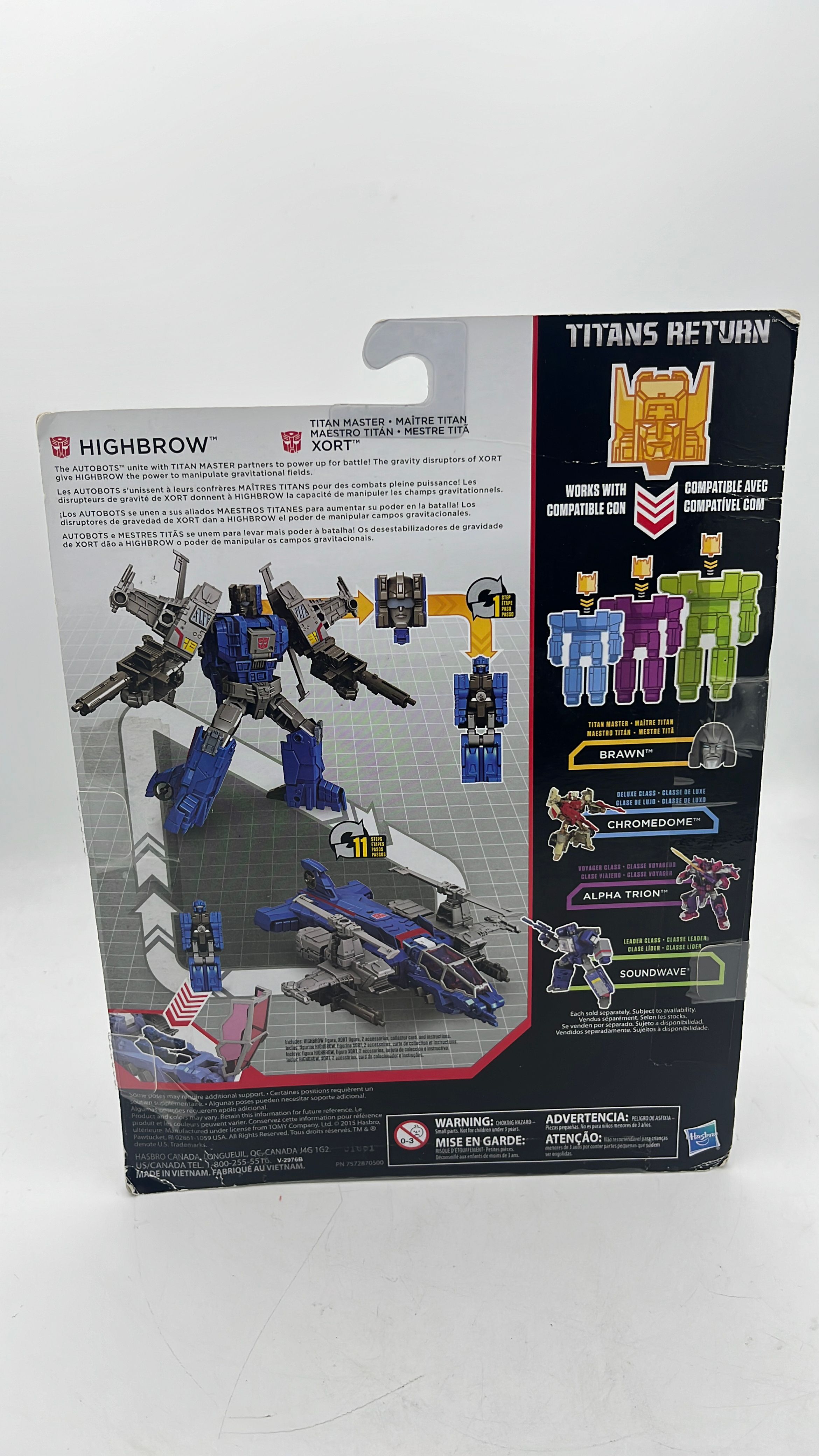 Hasbro Tra Horner’s Titans Return Highbrow Figure 2016 view 3