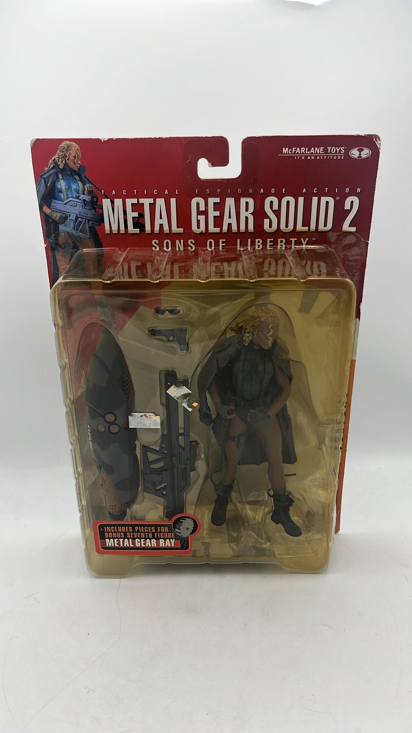 McFarlaneToys Metal Gear Solid 2 Sons Of Liberty Fortune Figure 2001