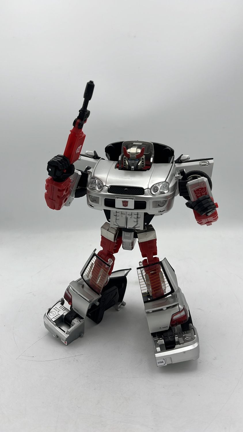 Hasbro Transformers Alternators Subaru Impreza Silverstreak Figure 2003 (used)