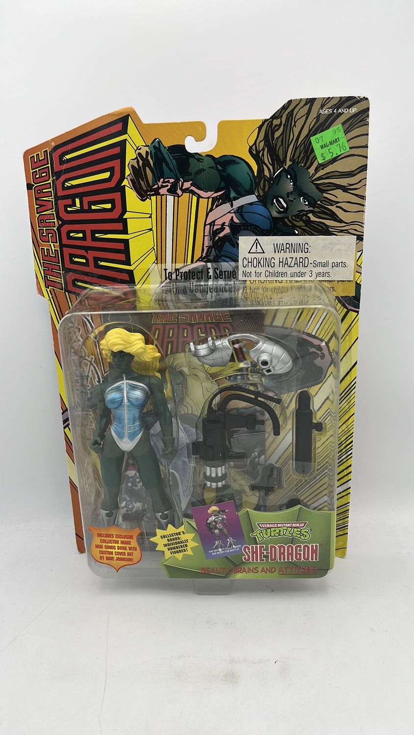 Playmates The Savage Dragon She-Dragon Vintage Figure 1995