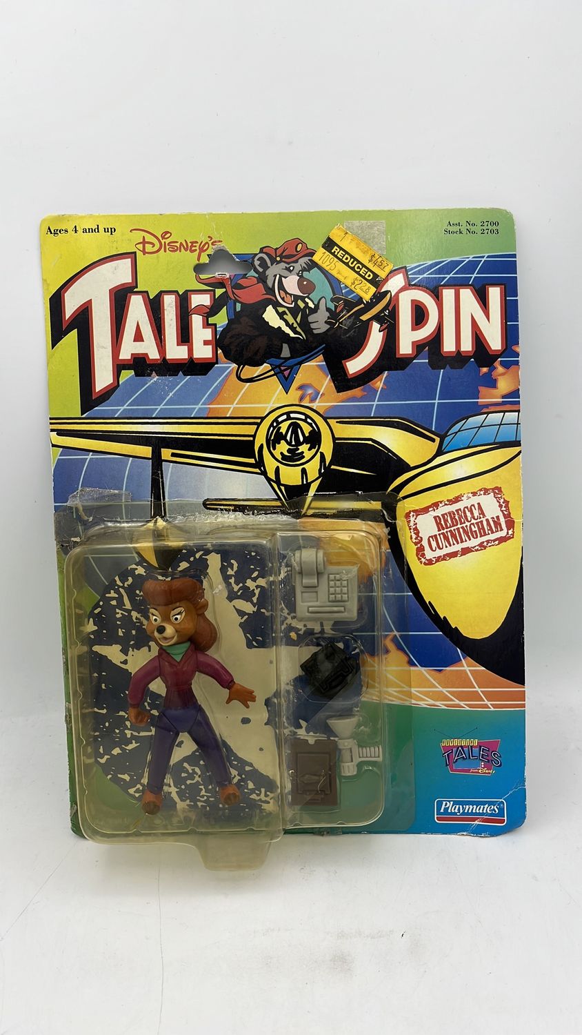 Playmates Tailspin Rebecca Cunningham Figure 1991