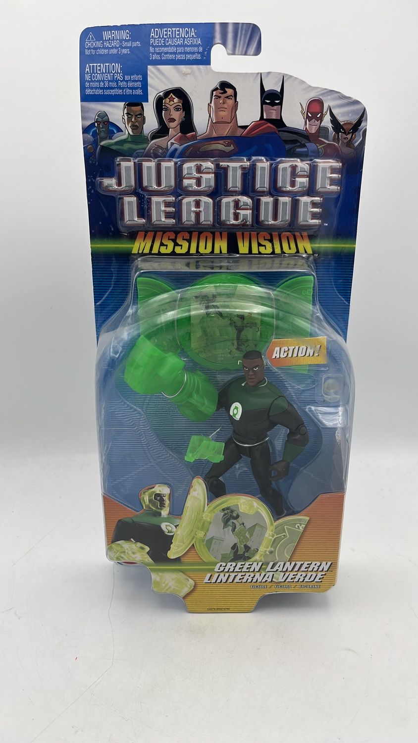 Mattel Justice League Mission Vision Green Lantern Figure 2003