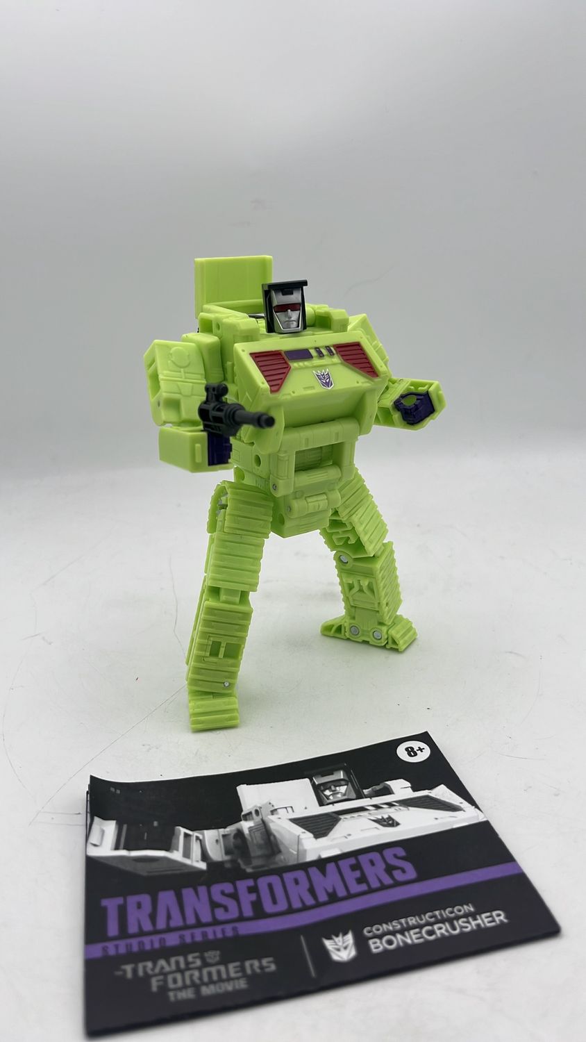 Hasbro Transformers Studio Series 86 Bonecrusher Figure 2025 (used)