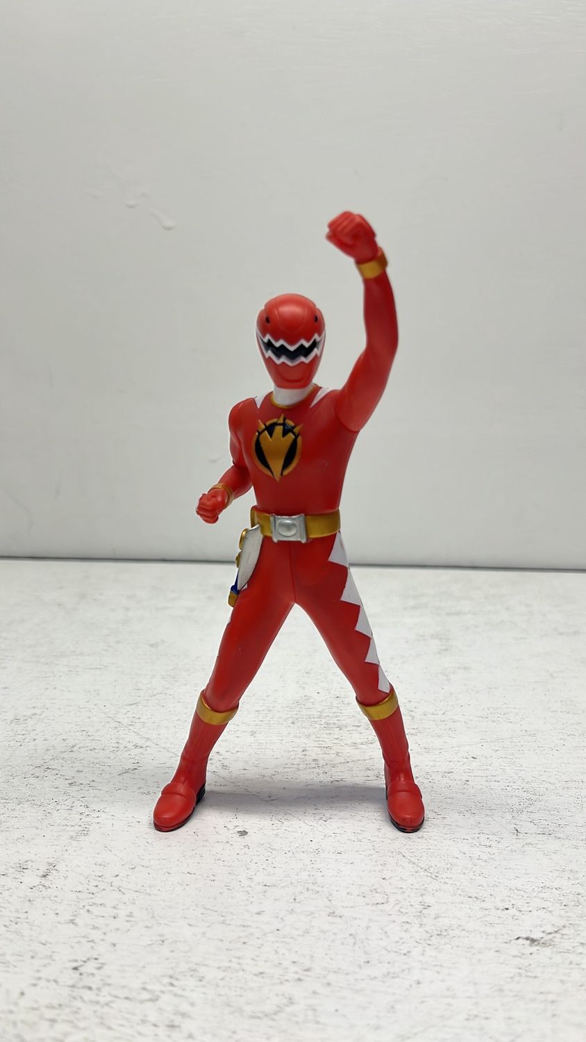 Bandai Hero Series Power Rangers Dino Thunder Red Ranger Figure 2007 (used)