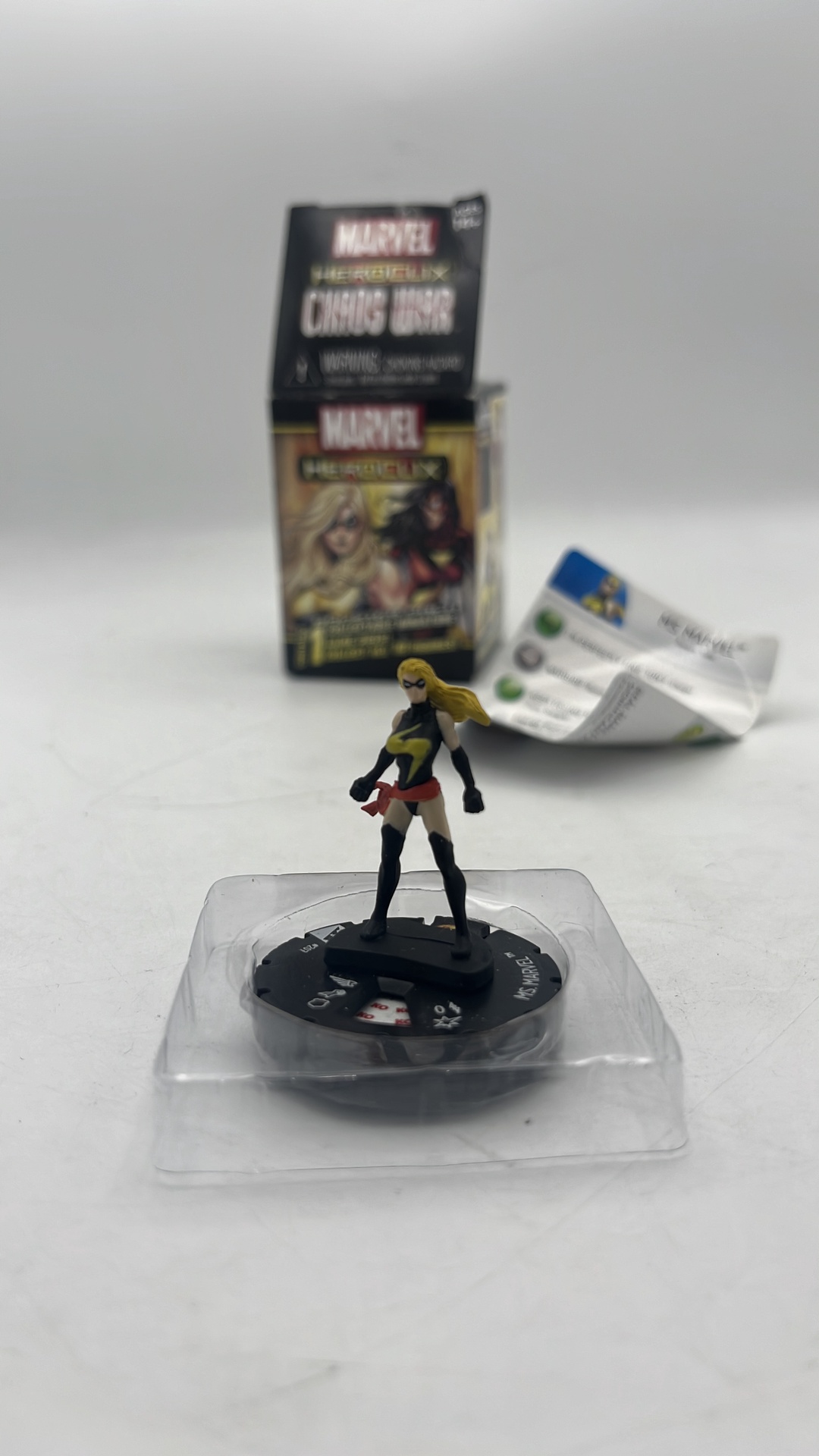 Neca Heroclix Ms. Marvel Figure 2012 (used) view 8