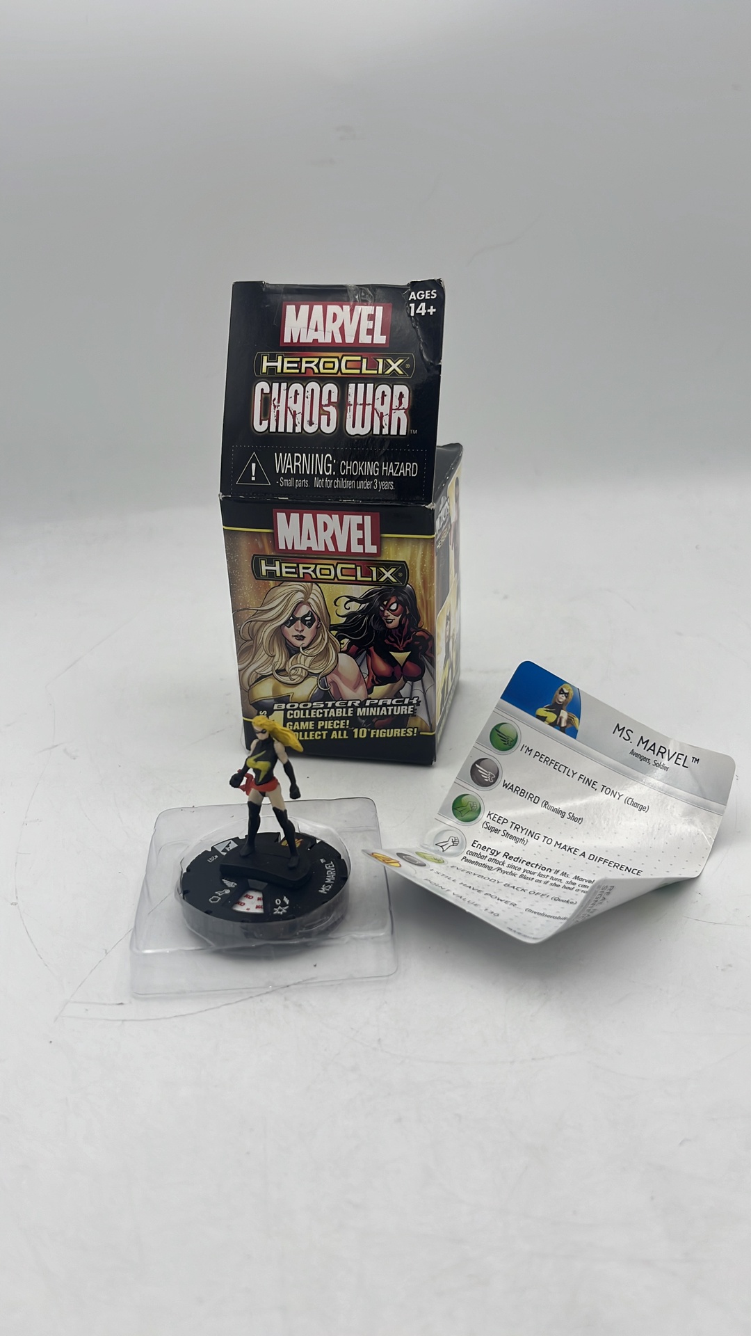 Neca Heroclix Ms. Marvel Figure 2012 (used) view 5
