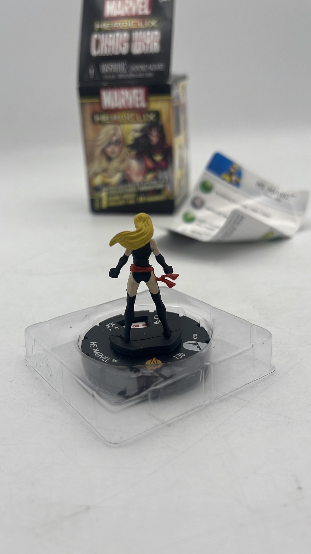 Neca Heroclix Ms. Marvel Figure 2012 (used) view 7