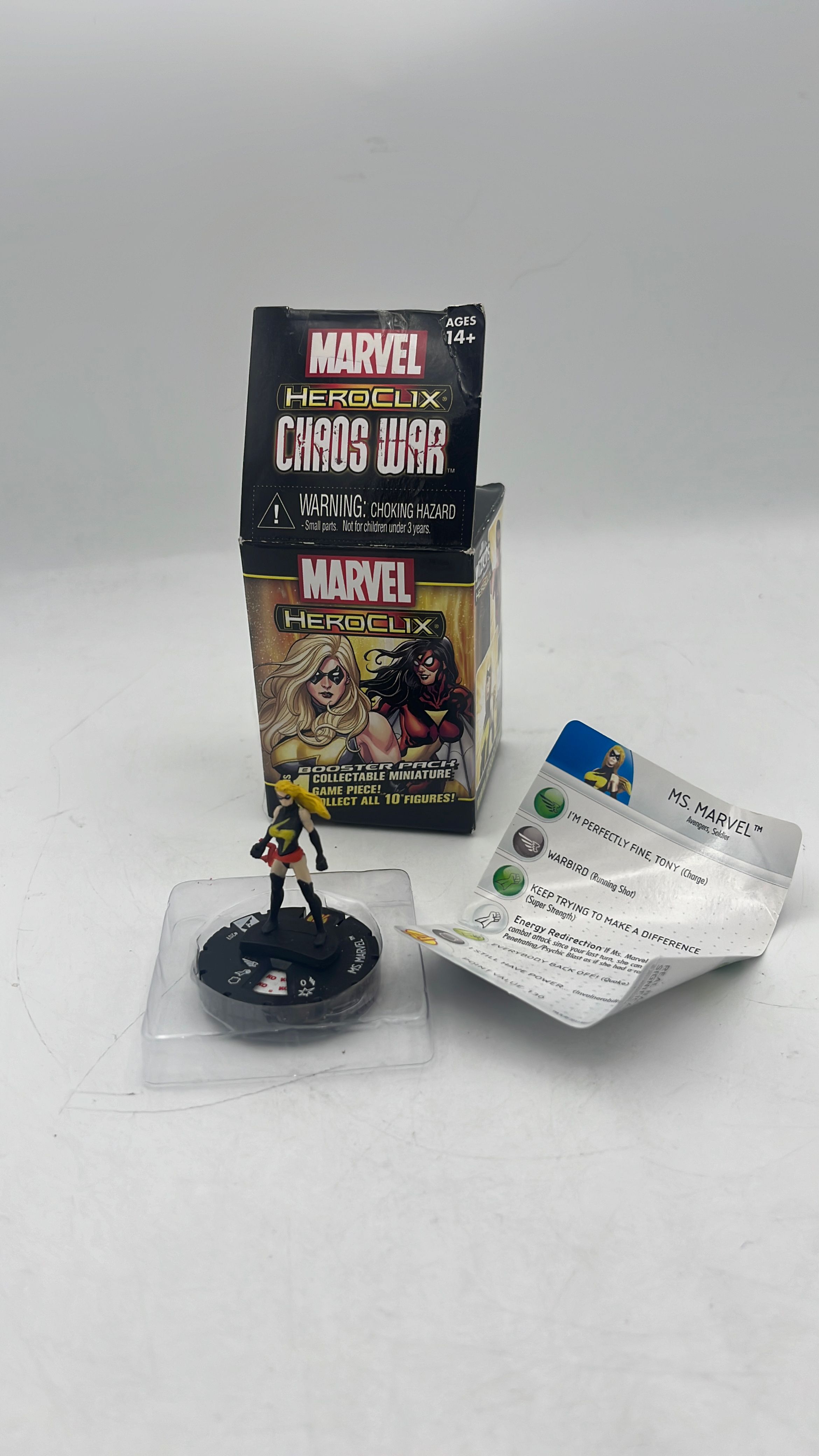 Neca Heroclix Ms. Marvel Figure 2012 (used)