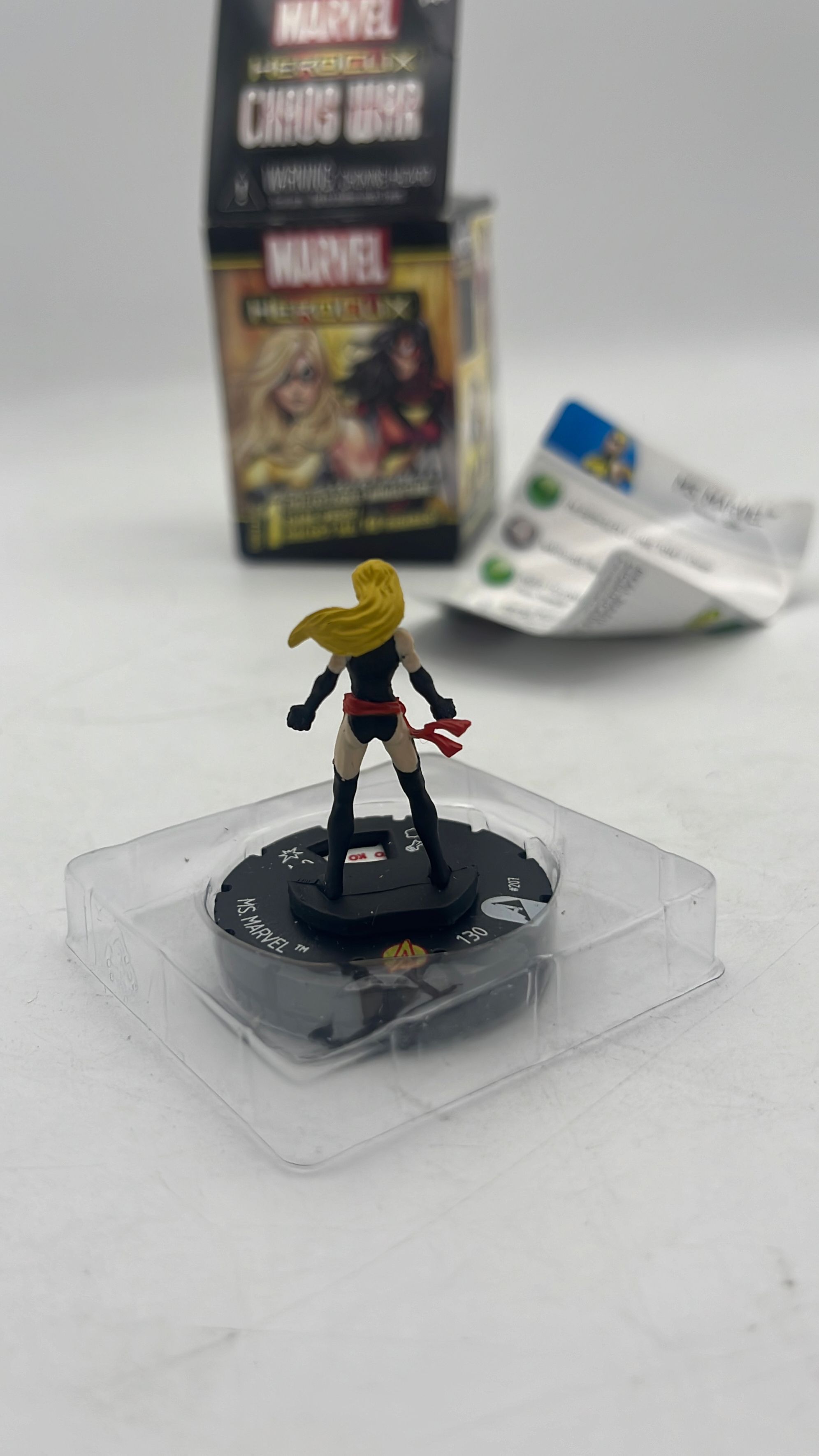 Neca Heroclix Ms. Marvel Figure 2012 (used) view 3