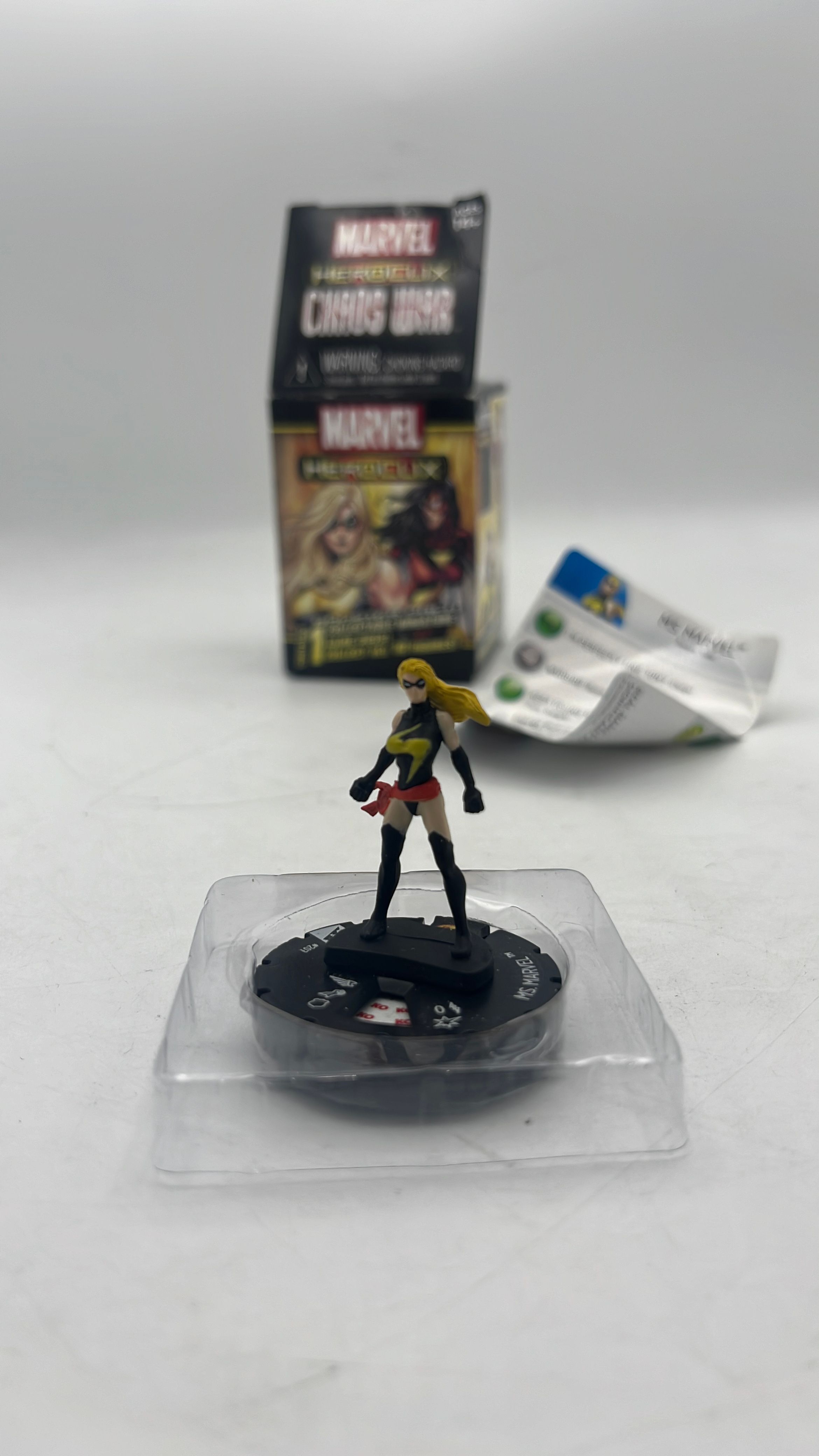 Neca Heroclix Ms. Marvel Figure 2012 (used) view 4