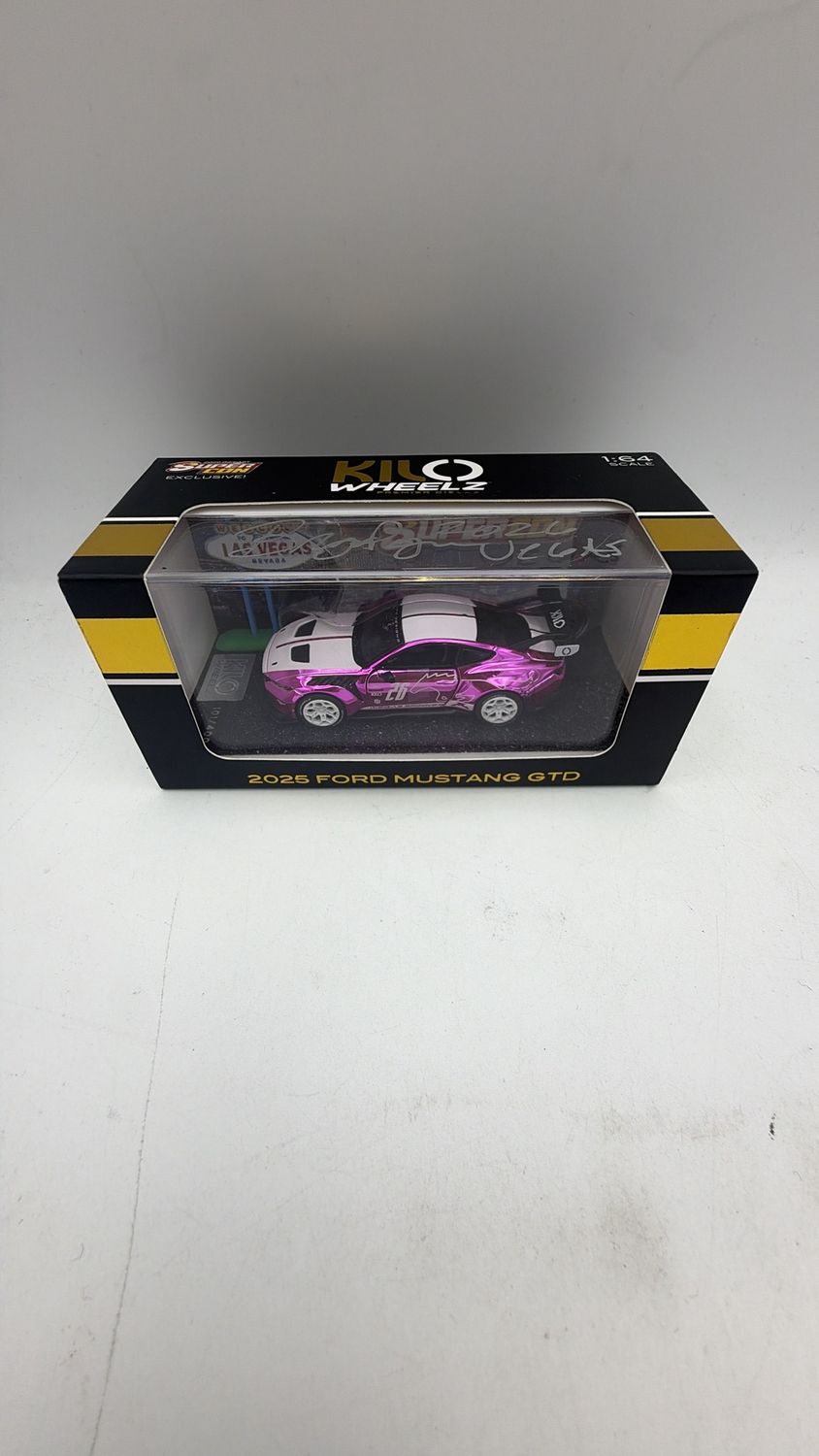 Kilo Wheelz 2025 Ford Mustang GTD ‘Pink’ SuperCon Exclusive *Signed by Designer*