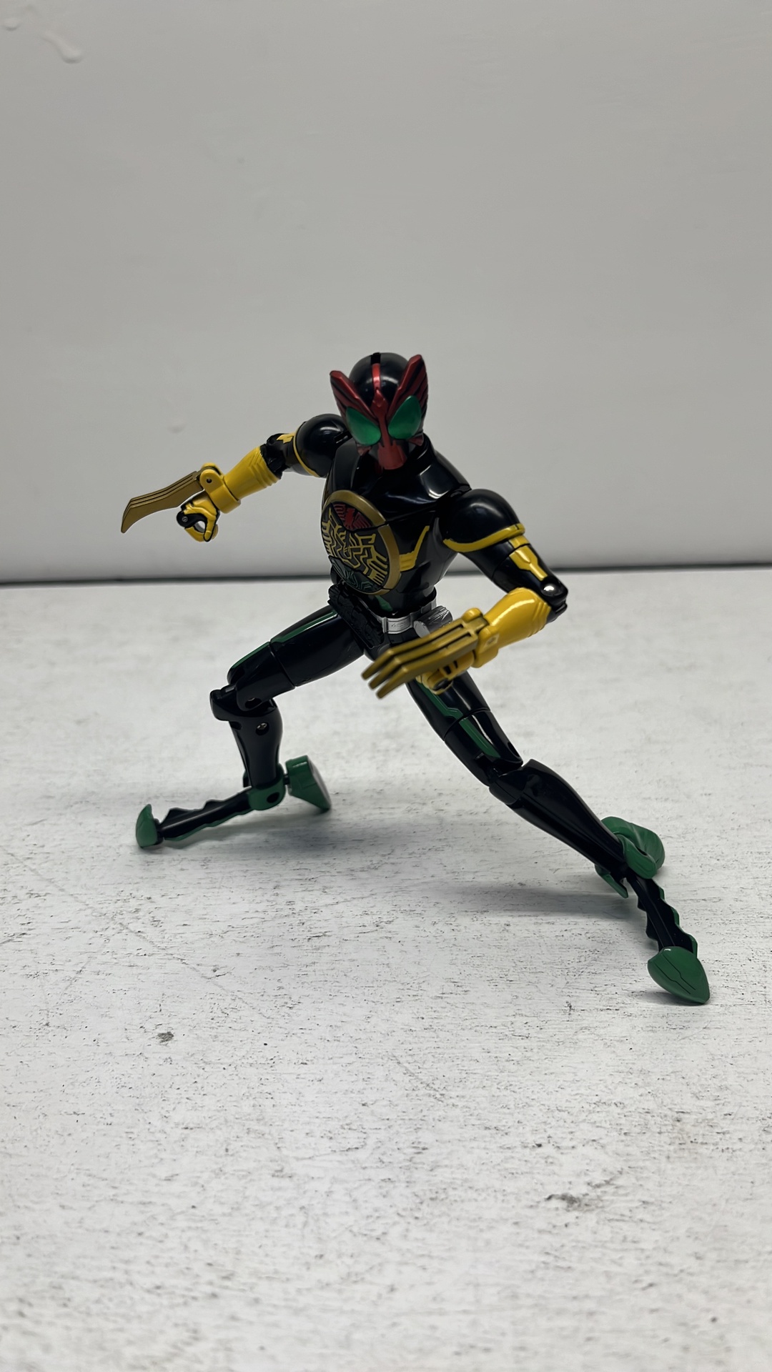 Bandai Kamen Rider OOO Combo Change Tatoba Figure 2010 (used) view 7