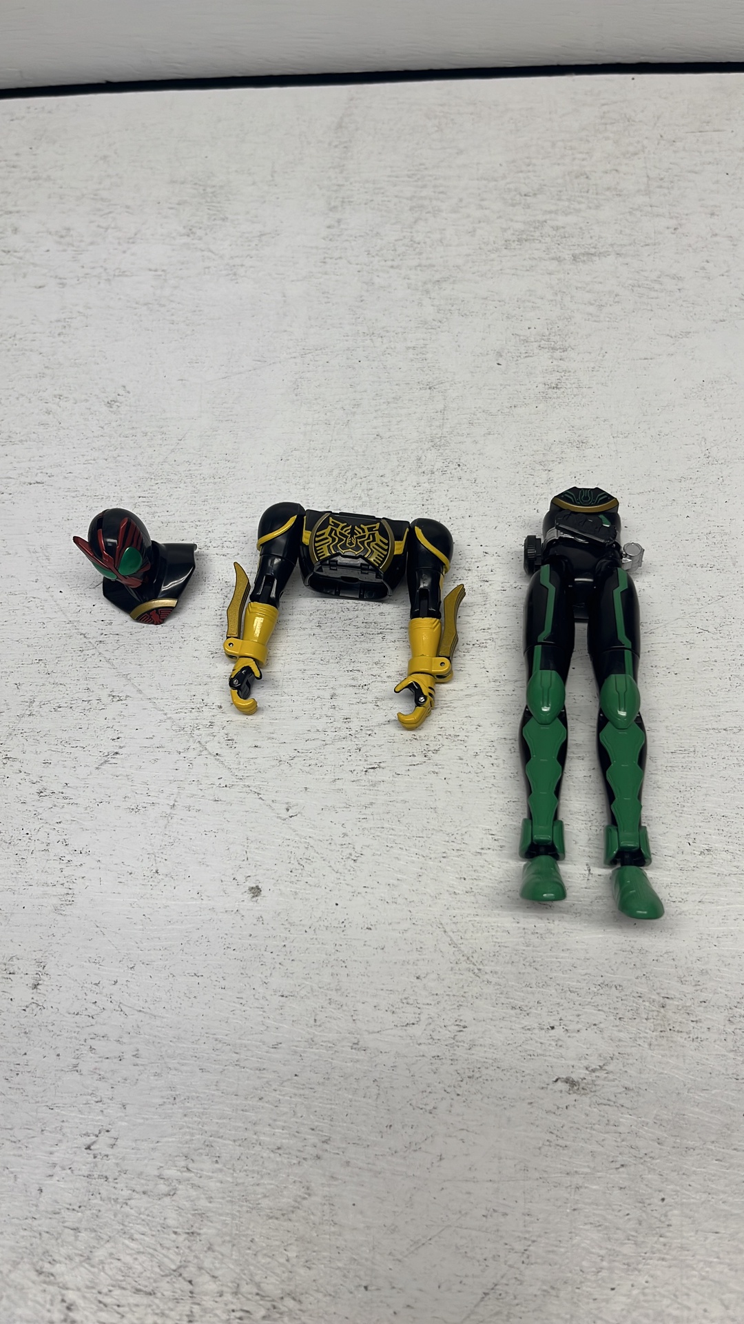 Bandai Kamen Rider OOO Combo Change Tatoba Figure 2010 (used) view 6