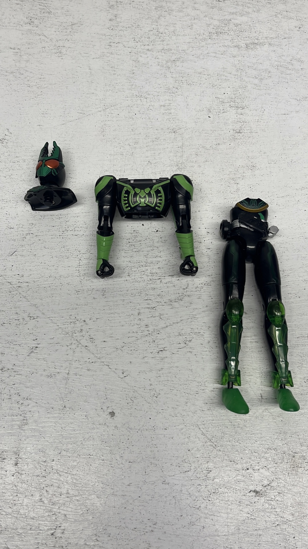 Bandai Kamen Rider OOO Combo Change Gatakiriba Figure 2010 (used) view 6