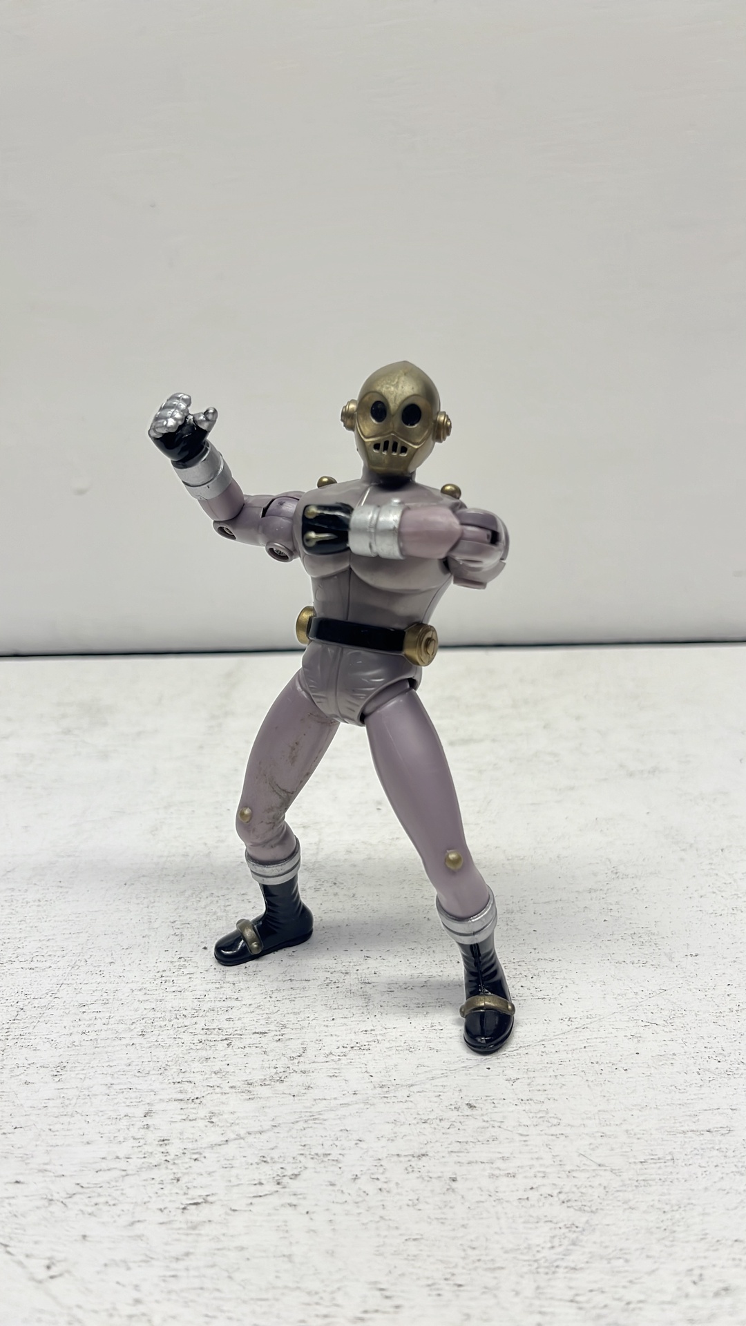Bandai Power Rangers Zeo Chest-Beating Cogs Figure 1995 (used) view 6