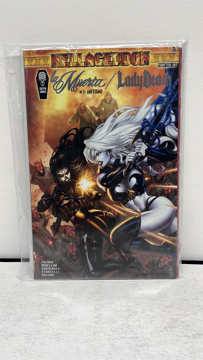 Coffin Comics Hellageddon Las Muerta/Lady Death #1: Inferno Comic