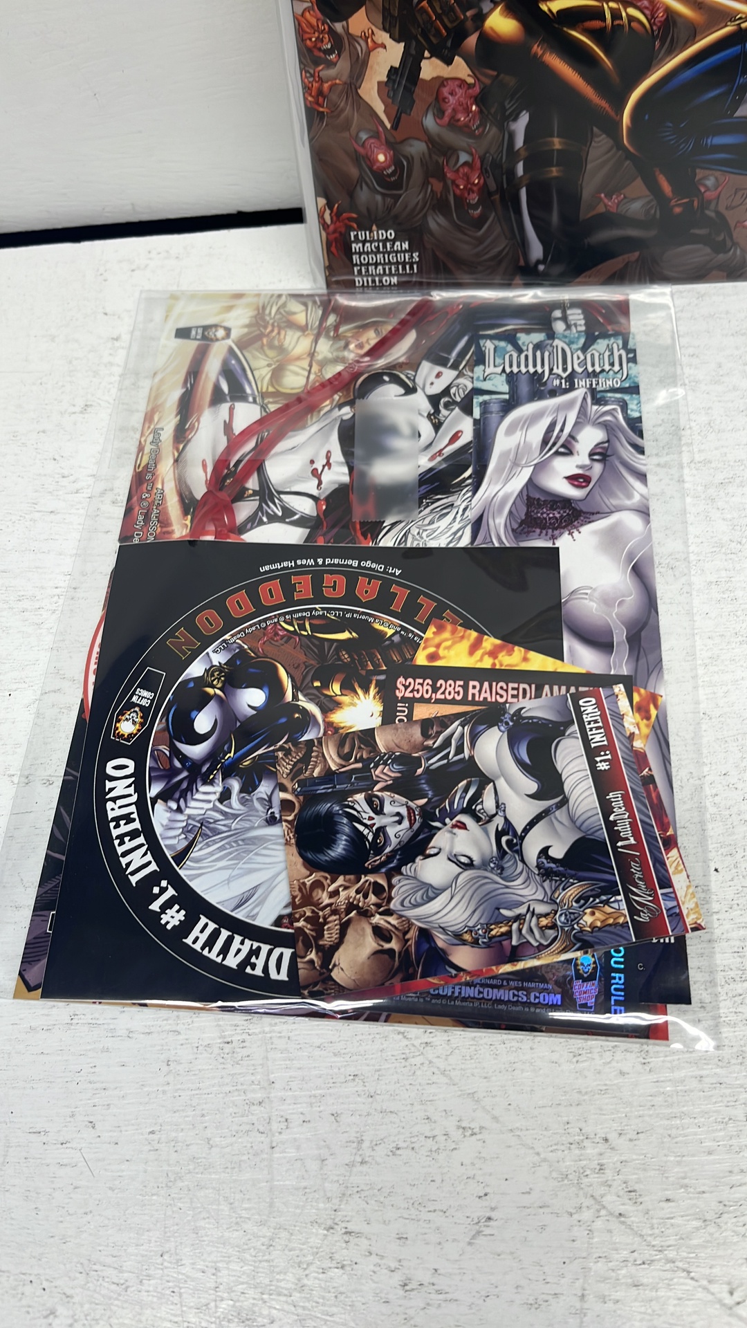 Coffin Comics Hellageddon Las Muerta/Lady Death #1: Inferno Comic view 8