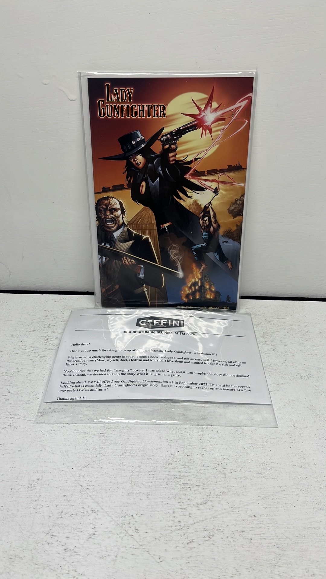 Coffin Comics Lady Gunfighter Desolation #1 Comic Book view 6