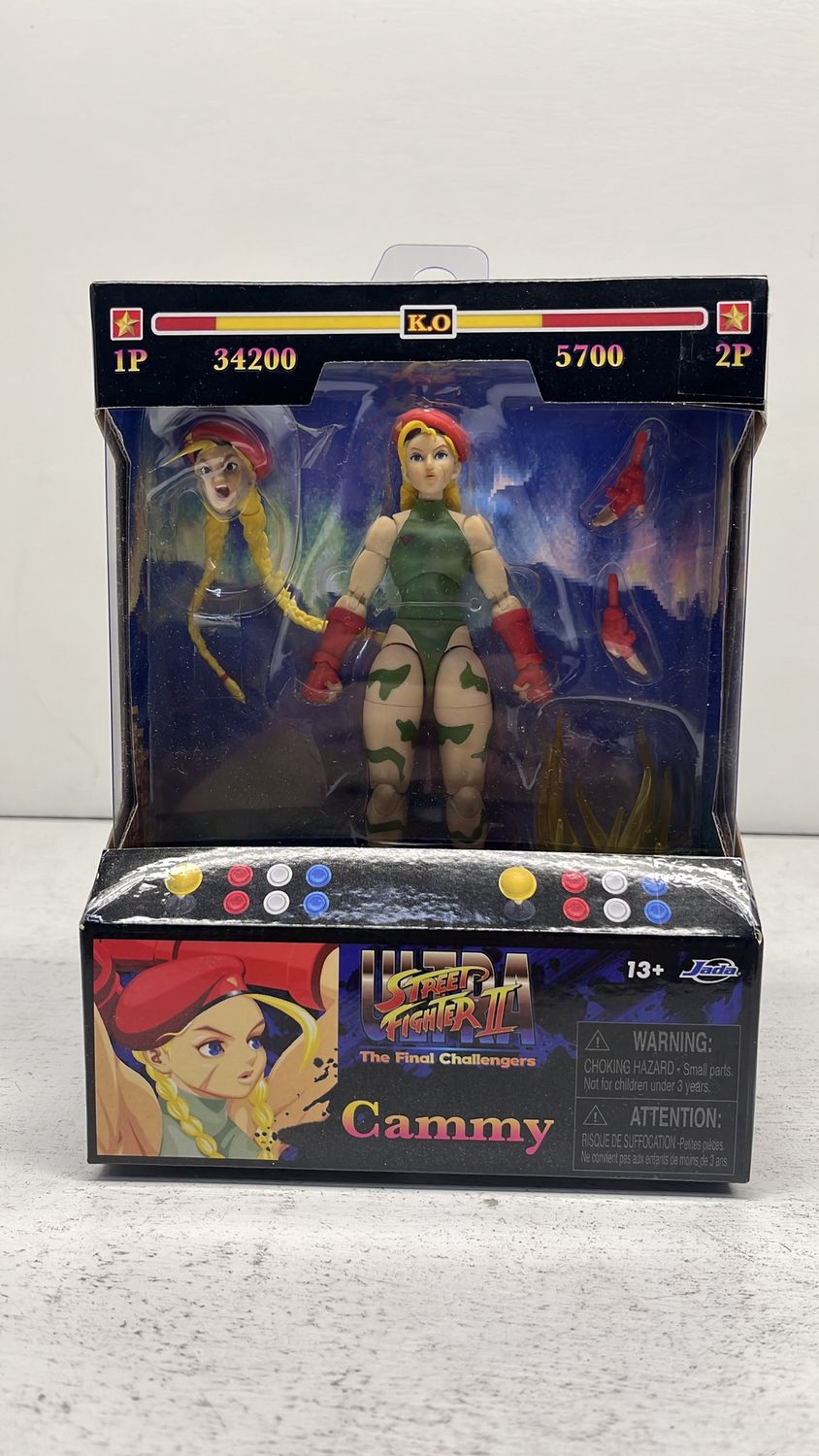 Jada Street Fighter II Cammy Figure 2025