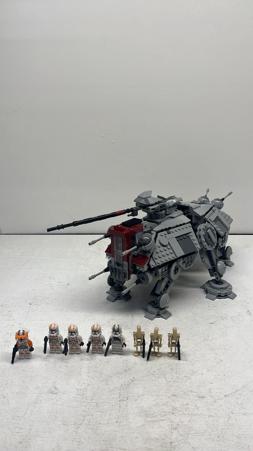 Lego 75337 AT-TE Walker 2020 (used) Missing Crab Droid