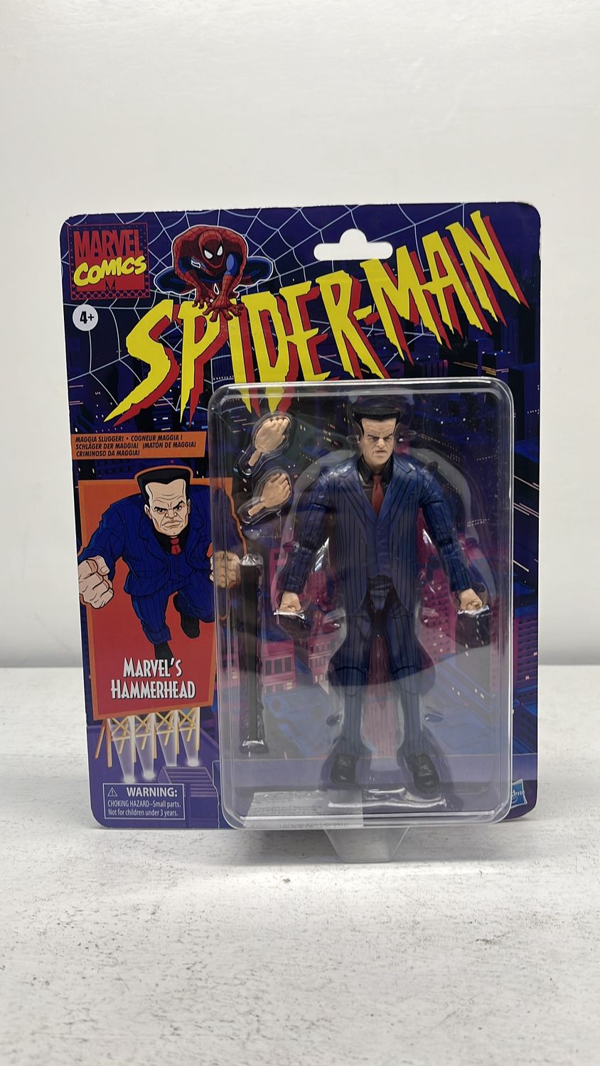 Hasbro Marvel Legends Spider-Man Retro Hammerhead Figure 2022