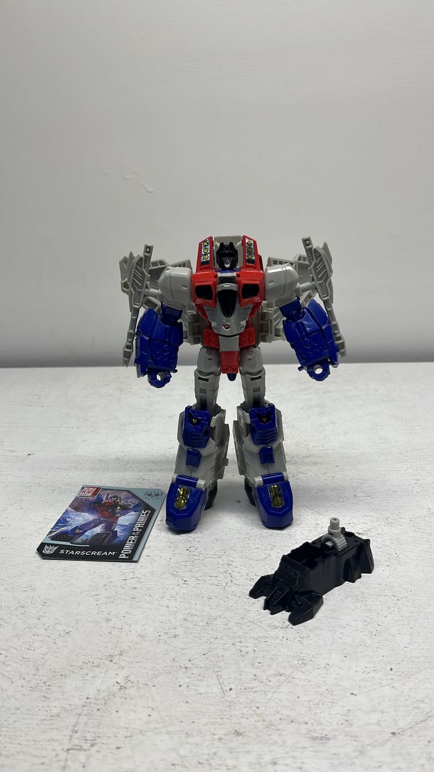 Hasbro Transformers Power Of The Primes Starscream Figure 2017 (used) Incomplete