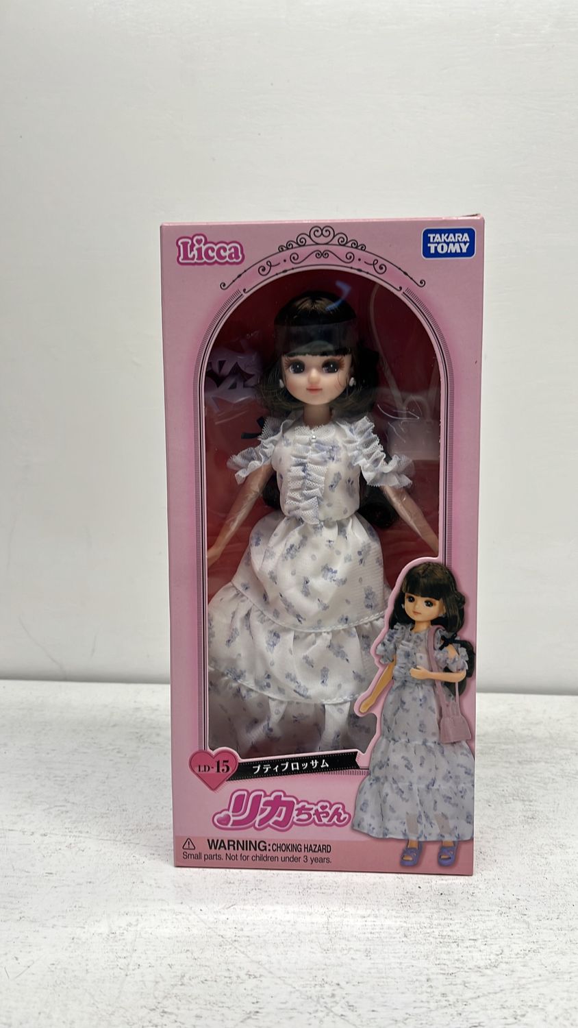 Takara Tomy Licca LD-15 Petit Blossom Dress Girl Life Fashion Doll
