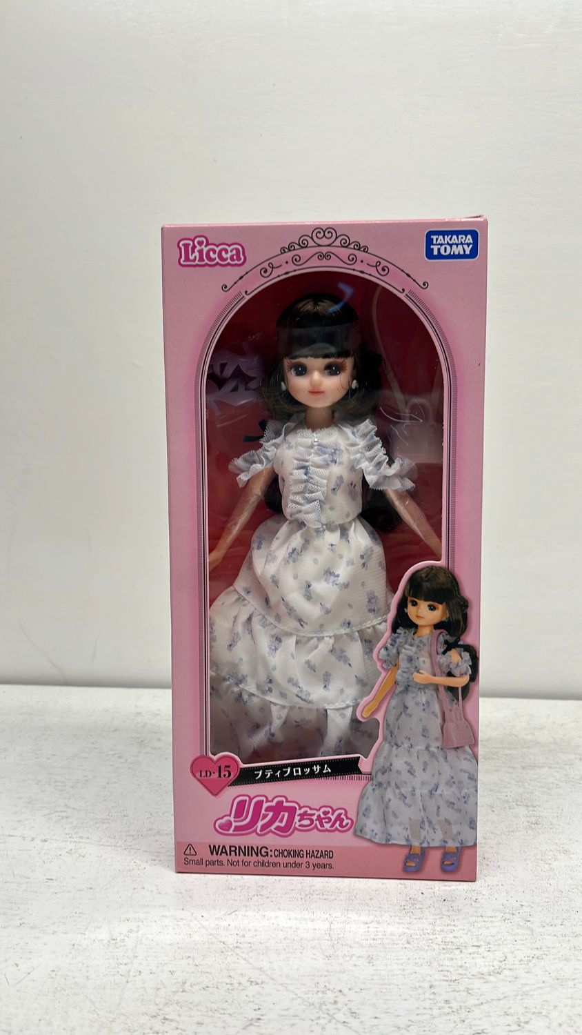 Takara Tomy Licca LD-15 Petit Blossom Dress Girl Life Fashion Doll