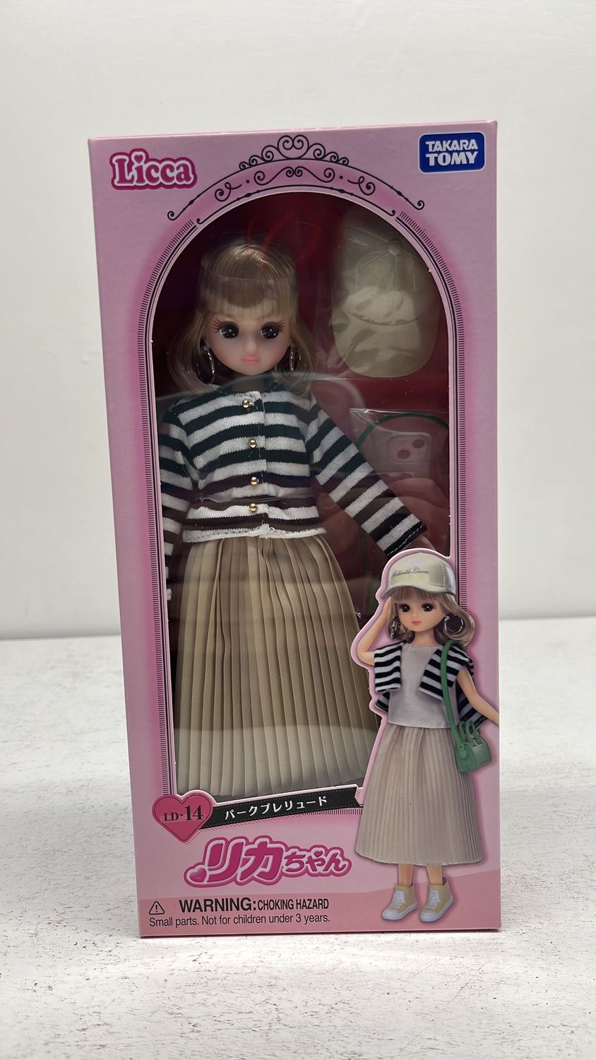 Takara Tomy Licca LD-14 Park Prelude Girl Life Fashion Doll