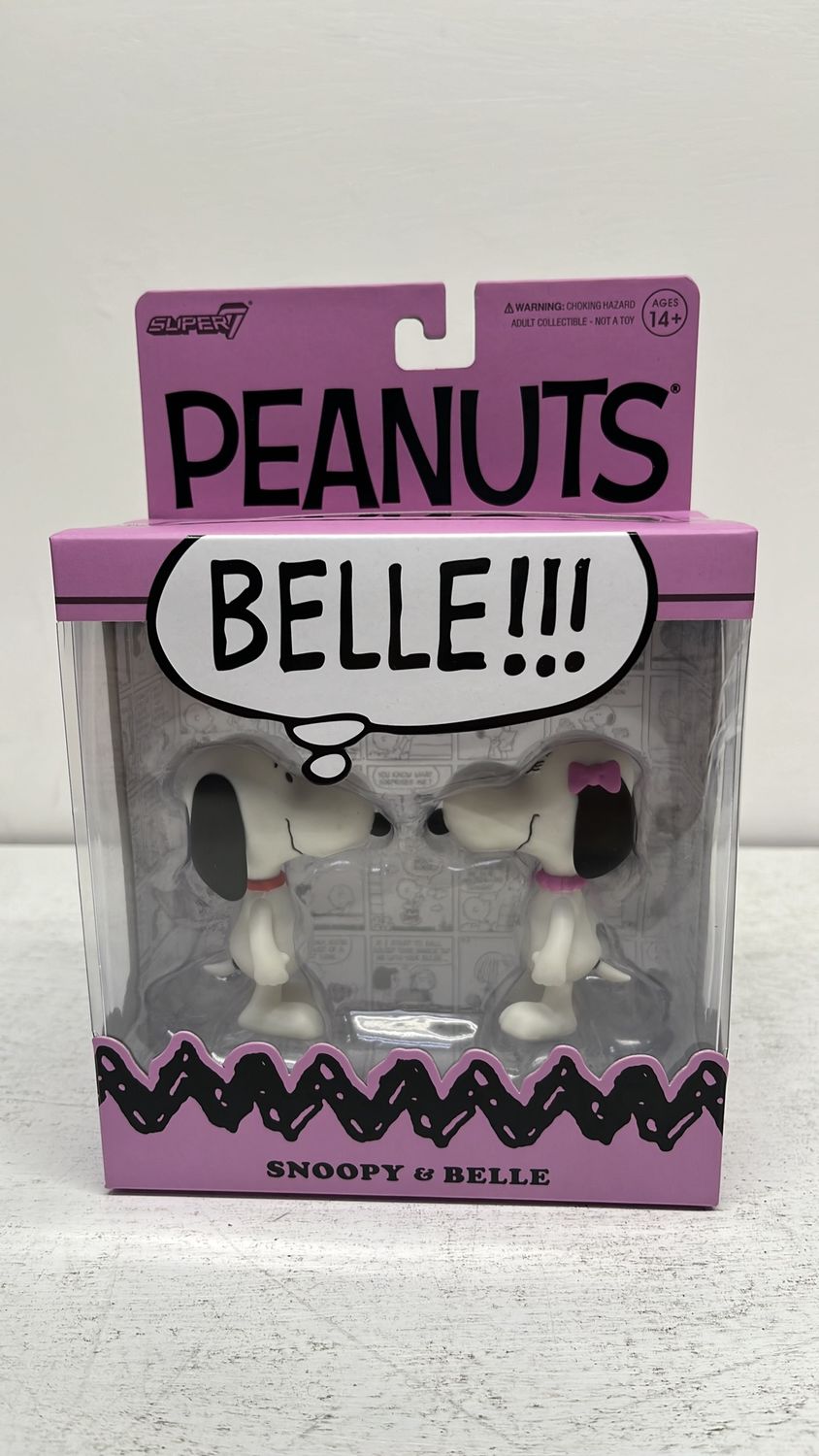 Super7 Peanuts Snoopy &amp; Belle Figures 2026